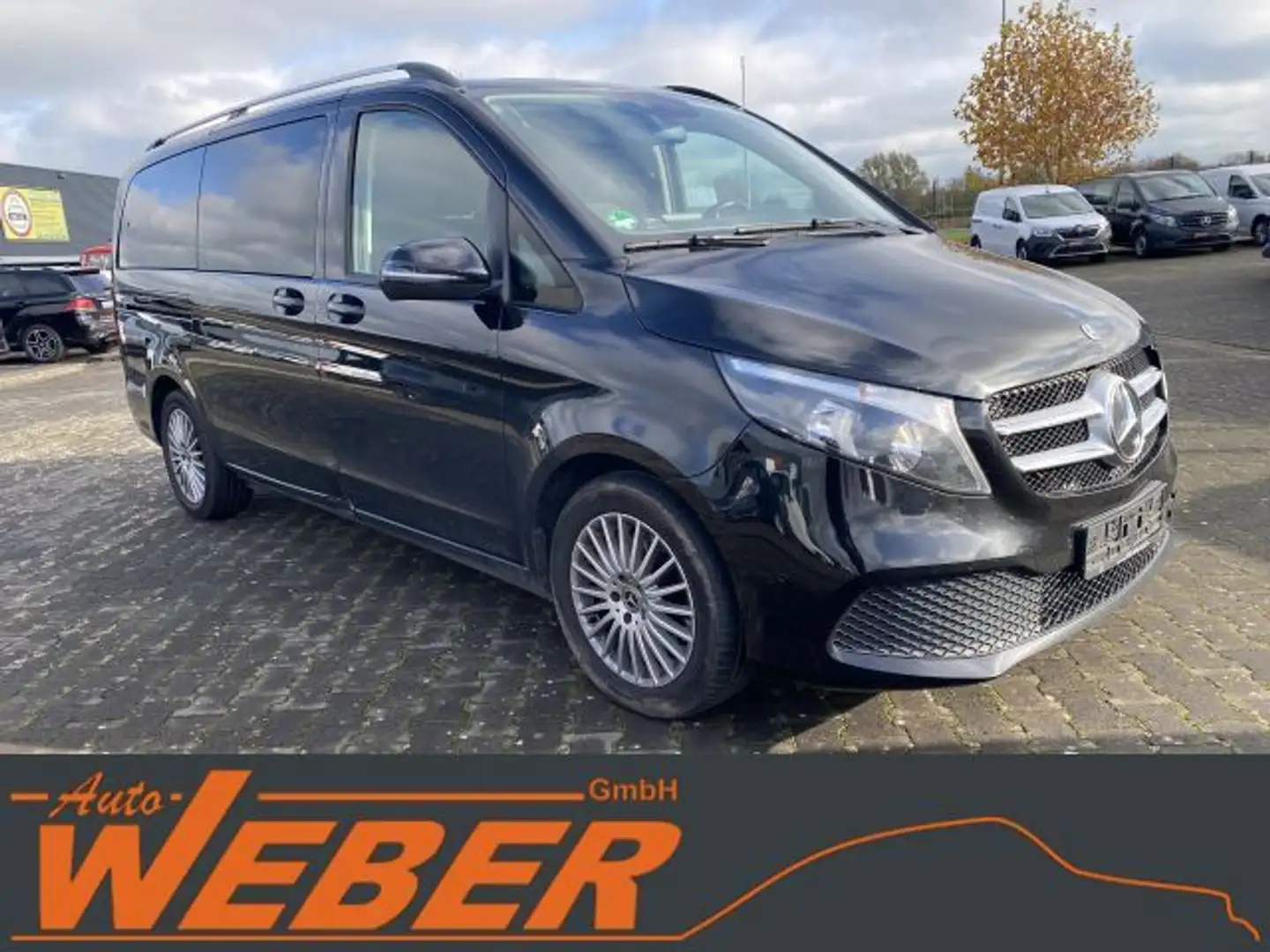 Mercedes-Benz V 220 d EDITION 9G lang 6-Sitze AHK Noir - 2