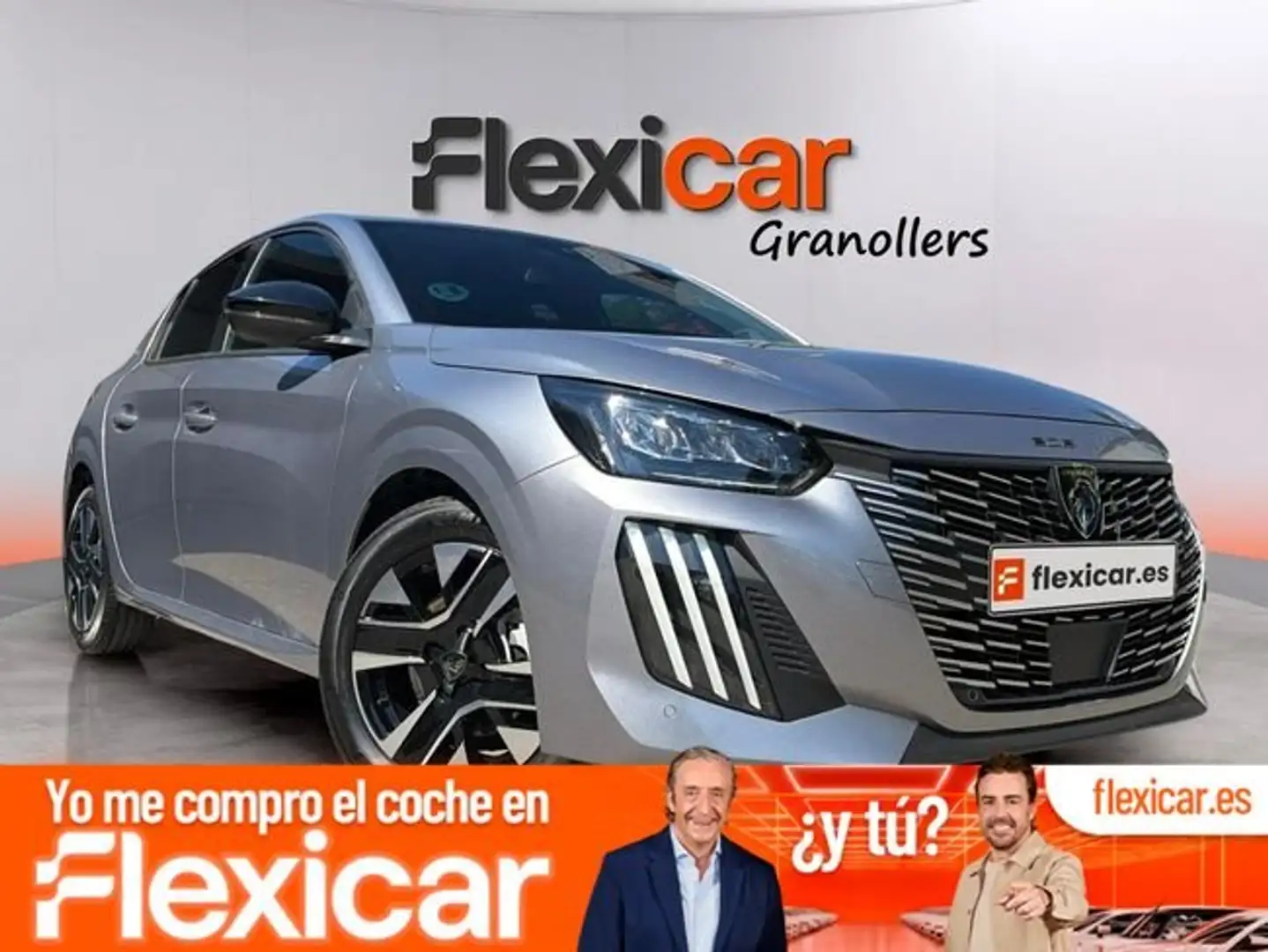 Peugeot 208 Allure Gasolina 100 S&S 6 Vel. MAN Gris - 1