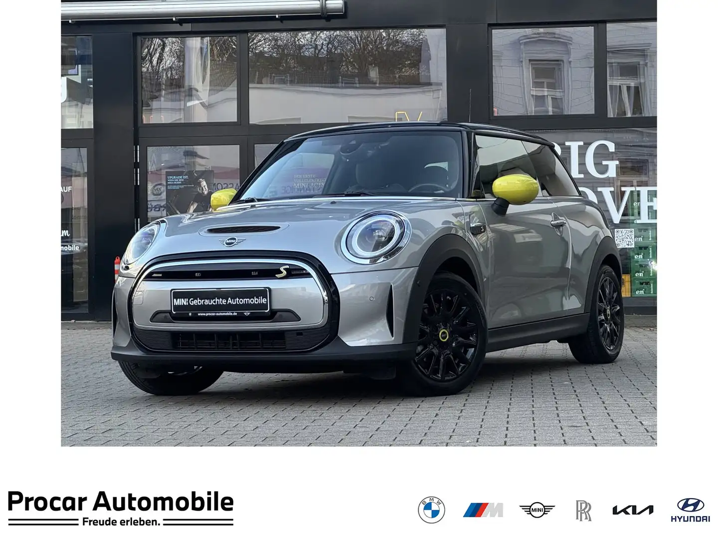 MINI Cooper SE LED Navi CarPlay Pano HuD DA PA RFK Silber - 1