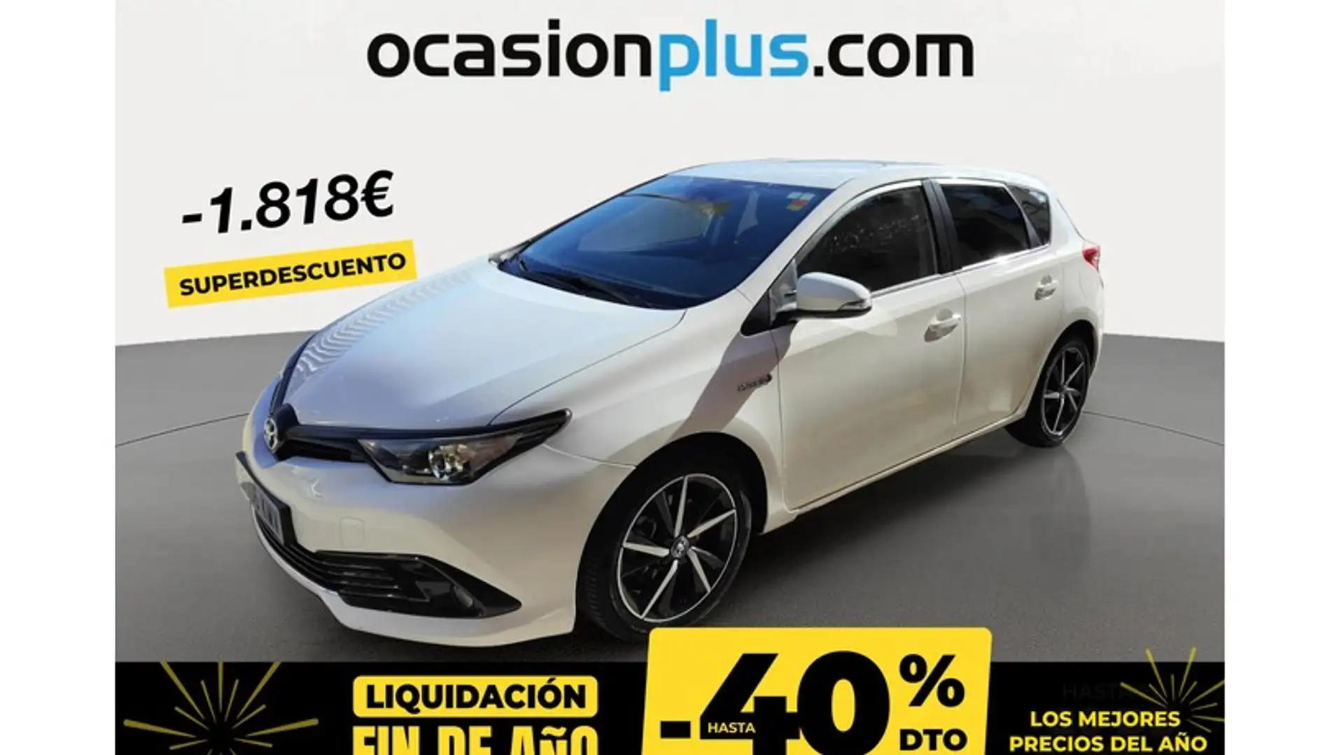Toyota Auris hybrid 140H Feel! Blanco - 1