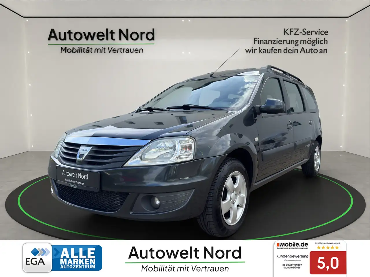 Dacia Logan MCV Kombi~KLIMA~ALU~STANDHEIZUNG~AHK~SERVO~RADIO-C — photo 1 of 21
