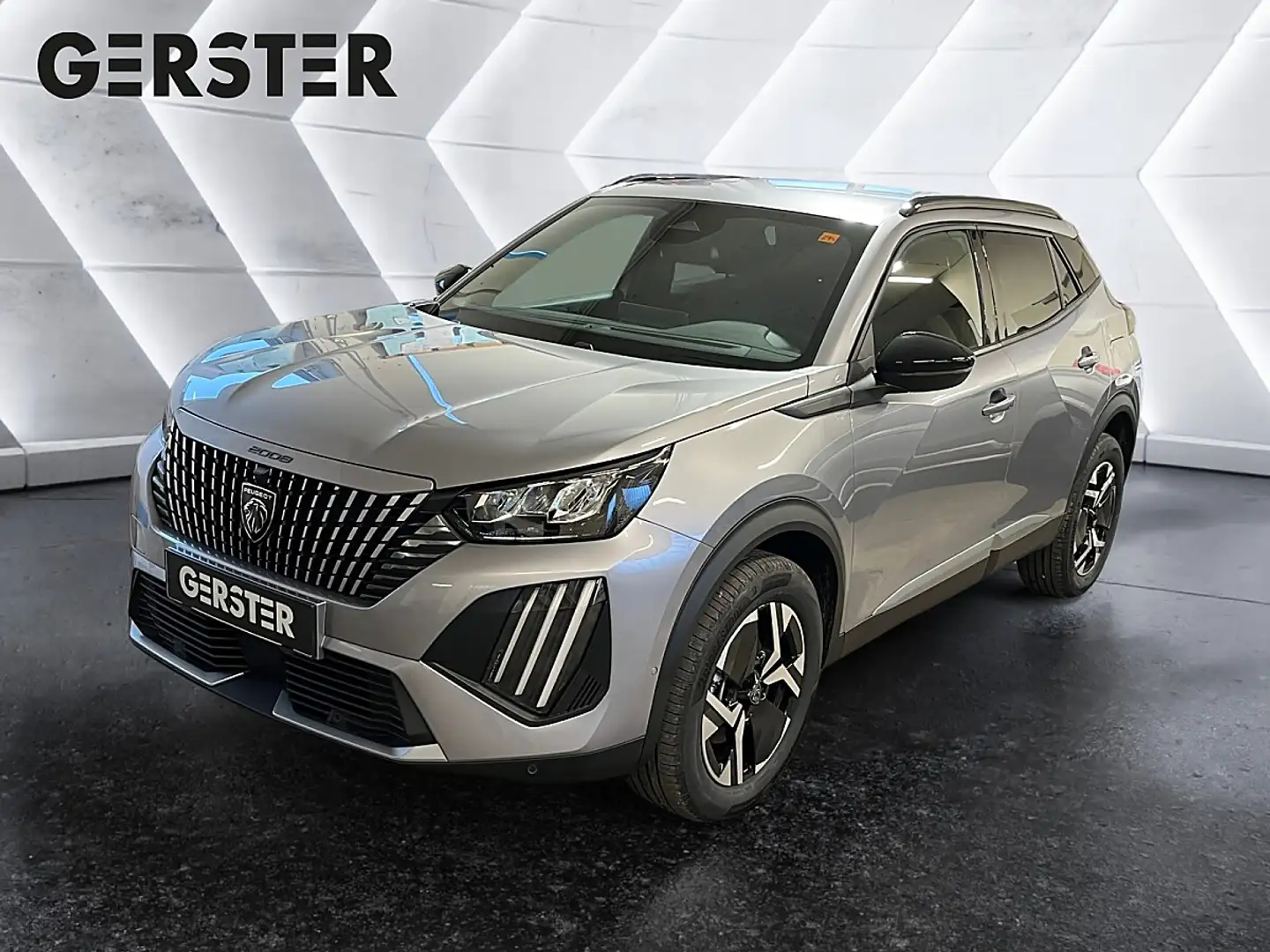 Peugeot 2008 Hybrid 145 e-DCS6 Allure Grau - 1