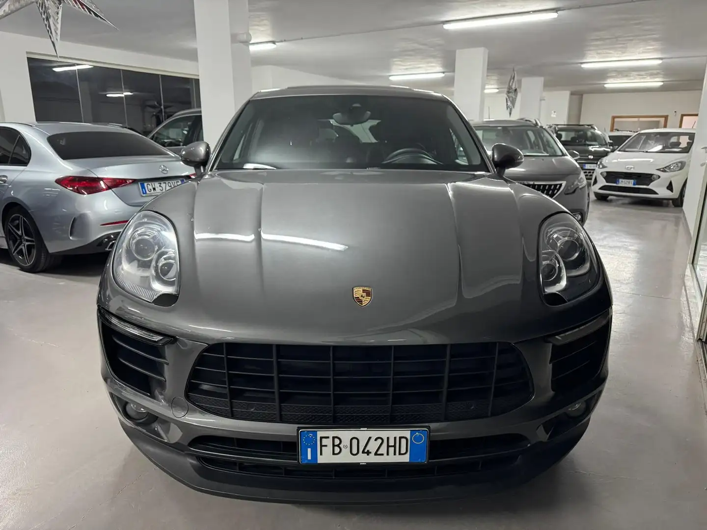 Porsche Macan Macan I 2014 3.0d S 250cv pdk Grigio - 2