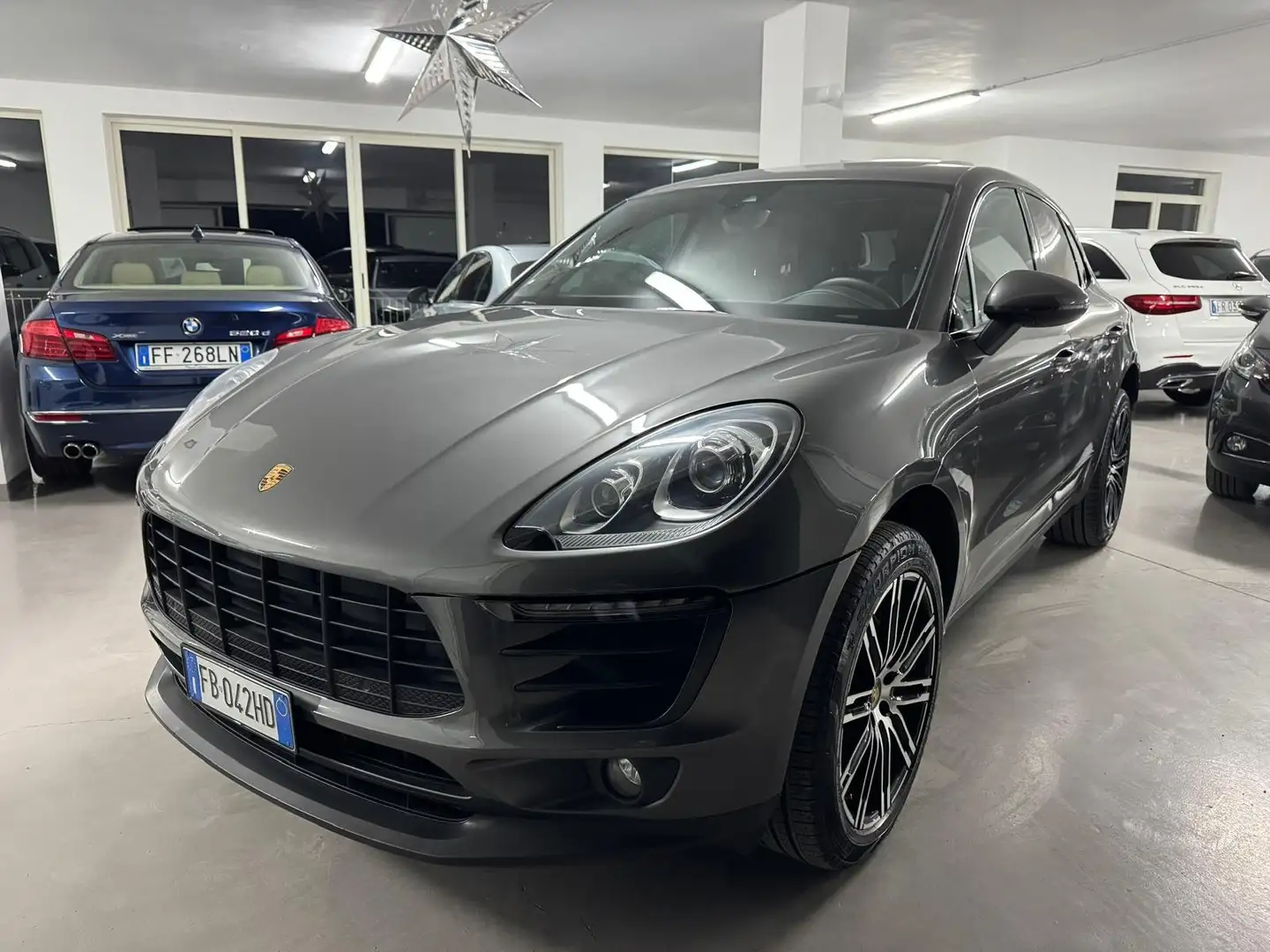Porsche Macan Macan I 2014 3.0d S 250cv pdk Grigio - 1
