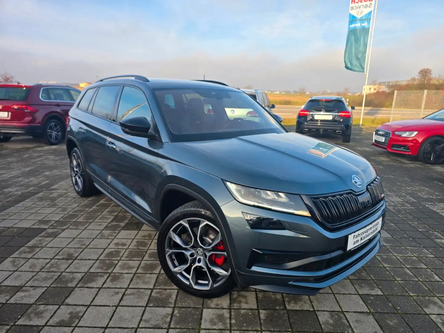 Skoda Kodiaq RS 4x4 7SITZER STANDHEIZUNG Grau - 1