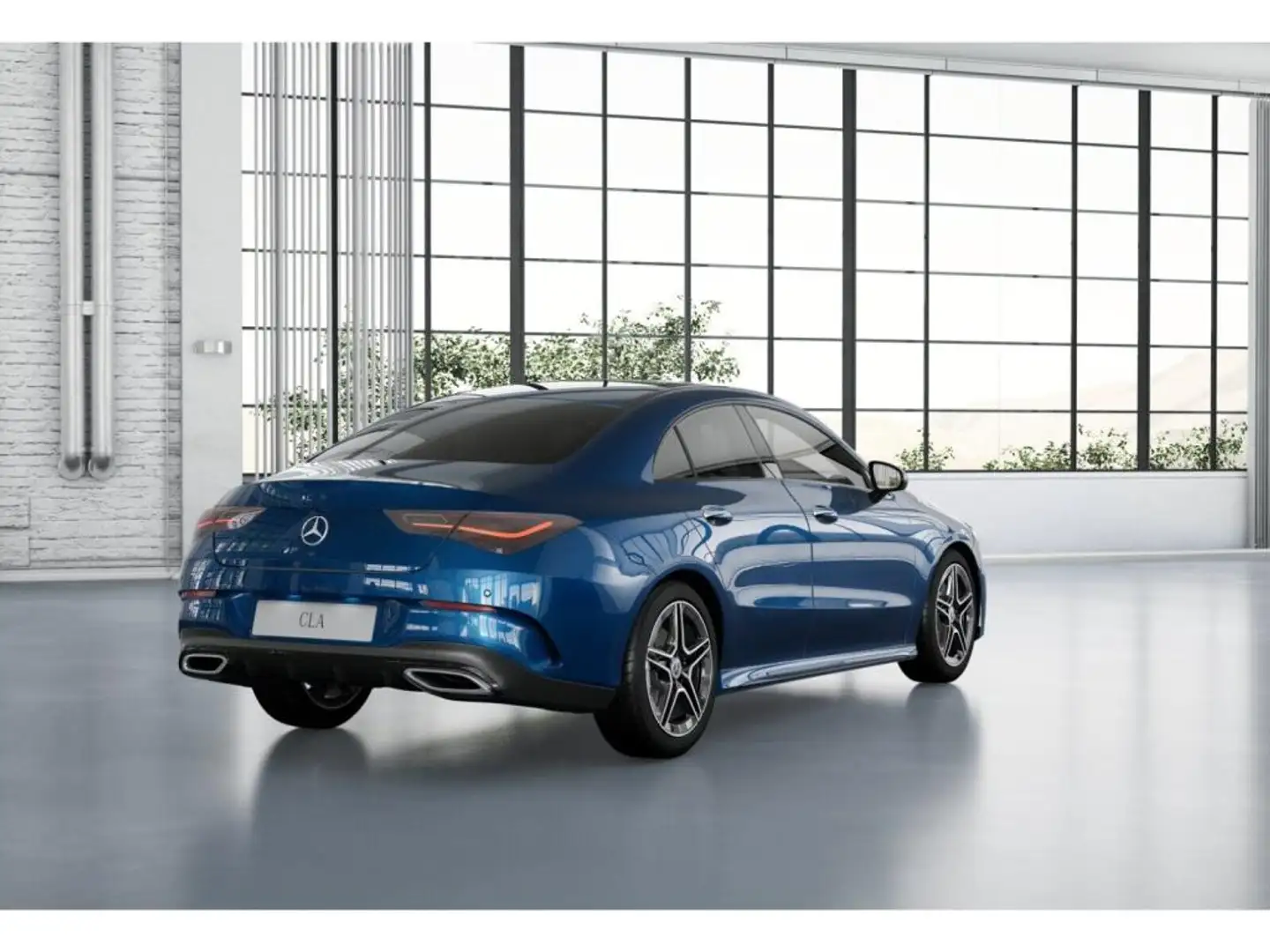 Mercedes-Benz CLA 200 Coupé AMG-Sport/LED/Cam/Pano/Night/18' Blau - 2