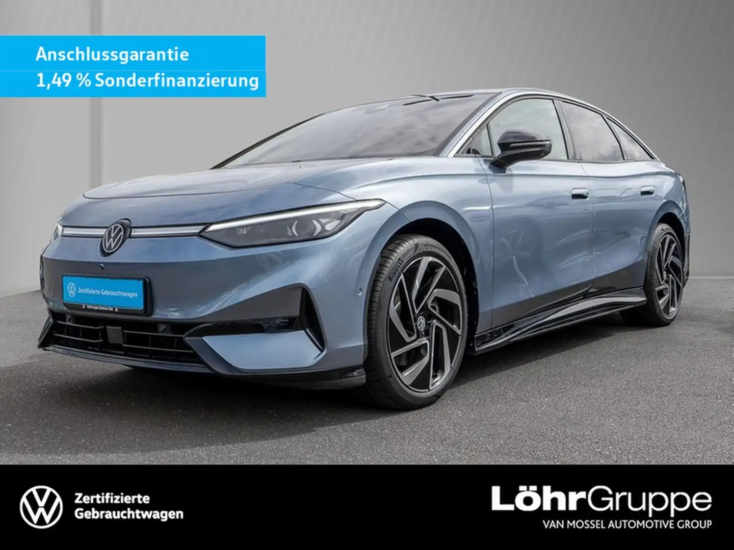 Volkswagen ID.7 Pro S Wärmepumpe, AHK, IDN Blu/Azzurro - 1