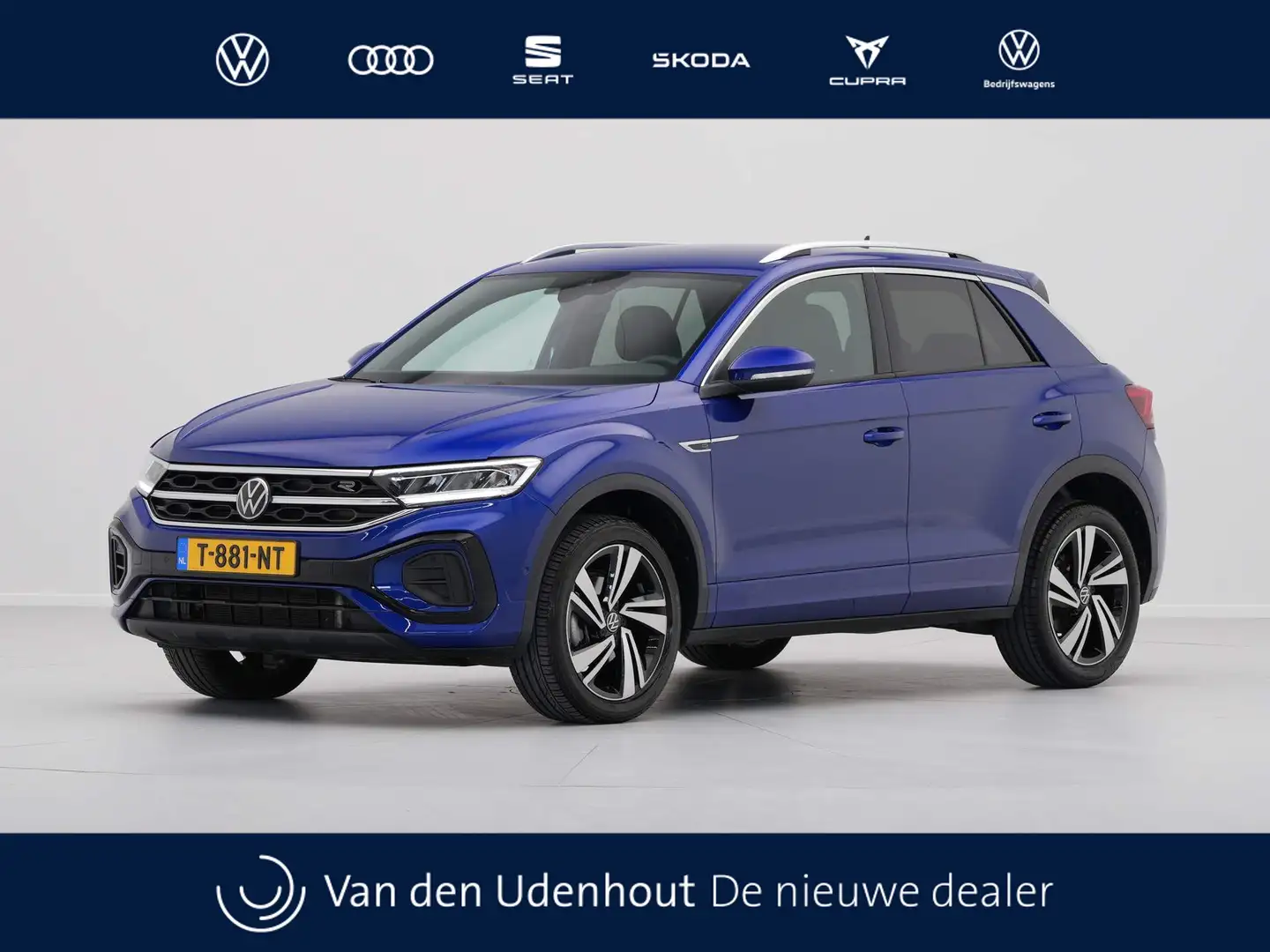 Volkswagen T-Roc 1.5 TSI 150pk DSG R Line Navigatie Pdc Led Acc Bleu - 1
