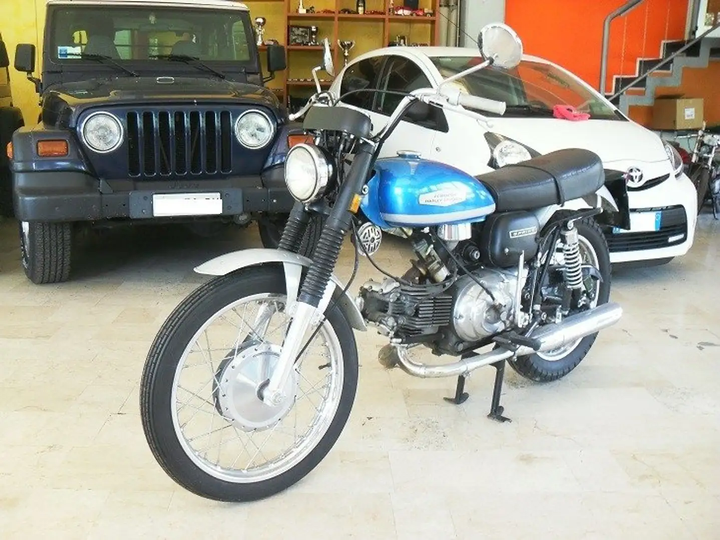 Harley-Davidson AERMACCHI 350 N Bleu - 1