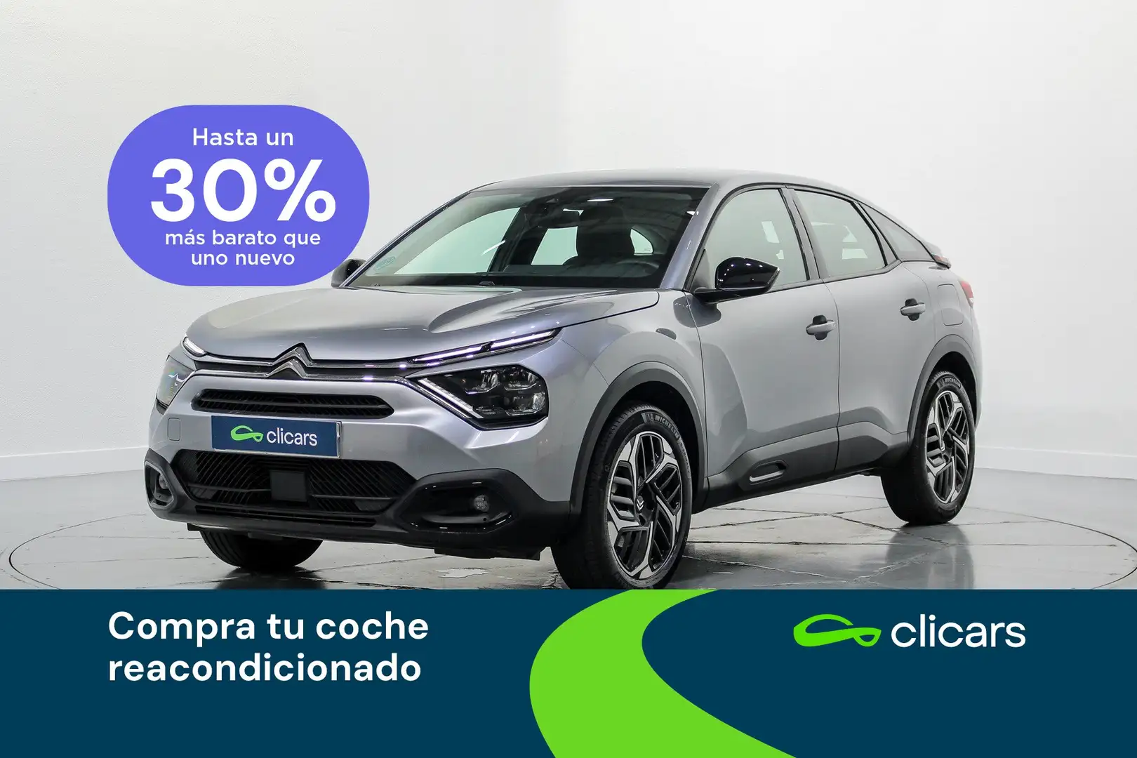 Citroen C4 1.2 PureTech Plus S&S 130 Plateado - 1