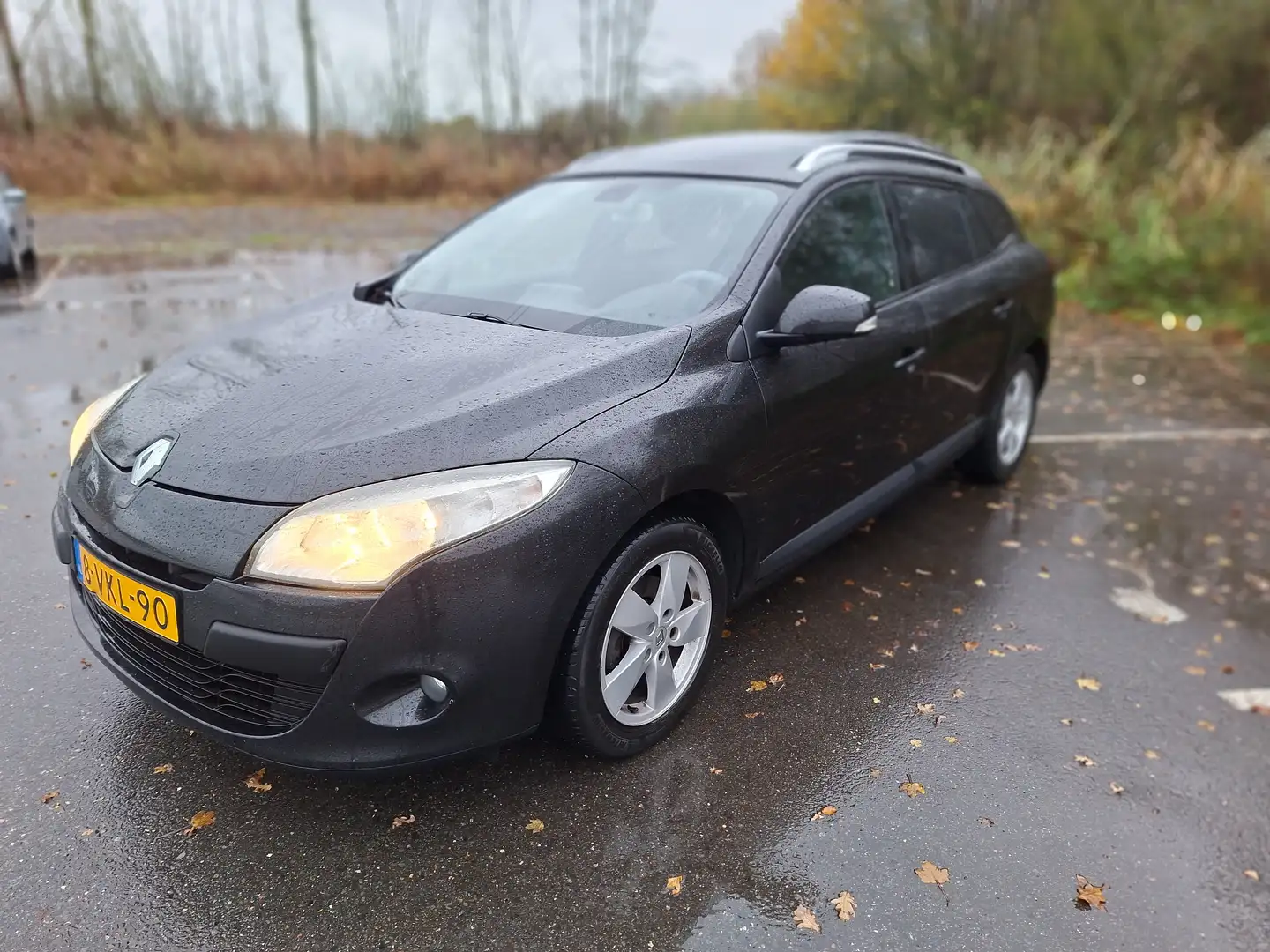 Renault Megane 1.5 DCI Diesel Grijs Kenteken ZUINIG nwe APK 12-25 Negru - 1