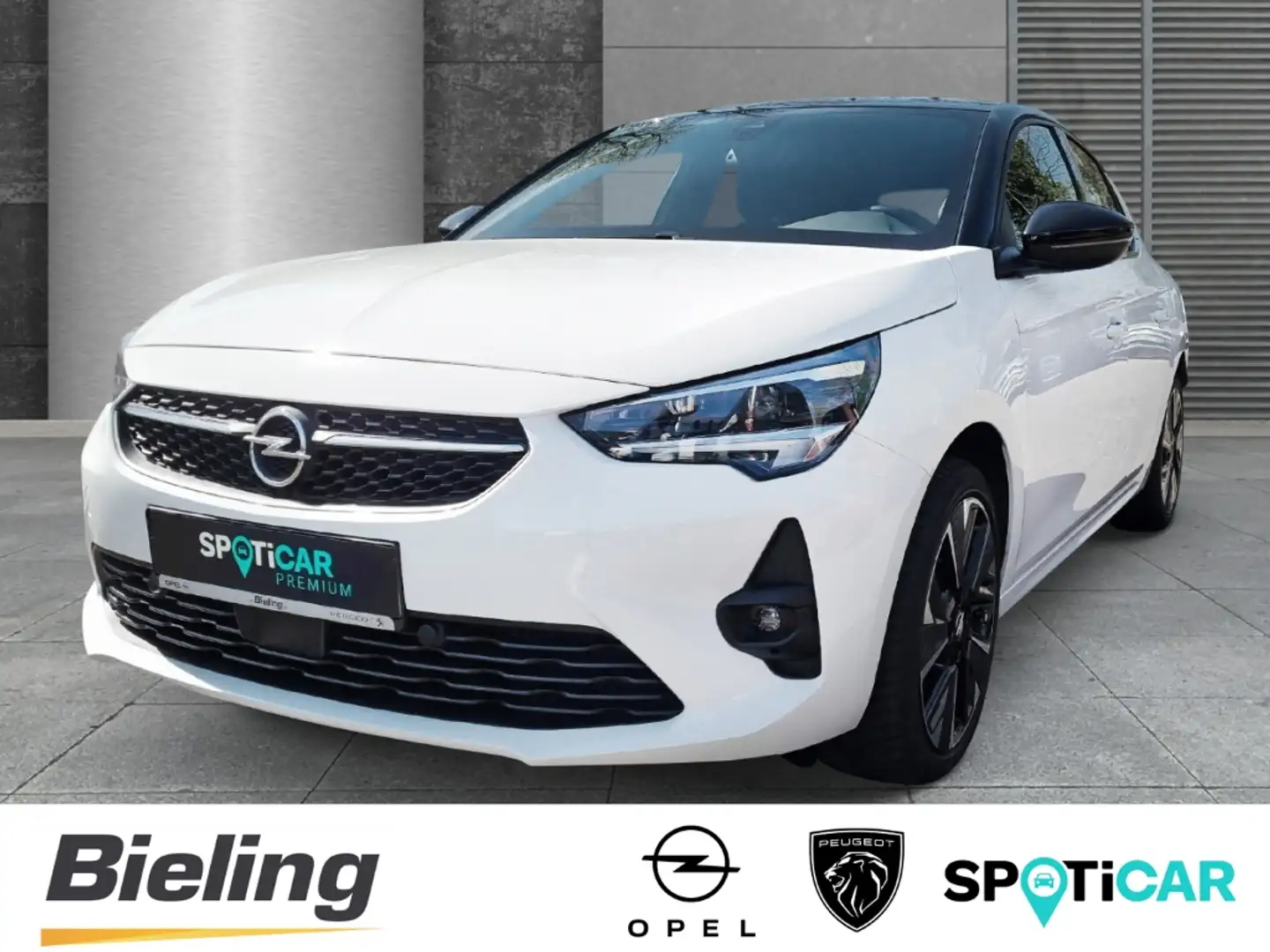 Opel Corsa-e Ultimate, Matrix-LED Licht, Navi PRO, Alcantara Weiß - 1