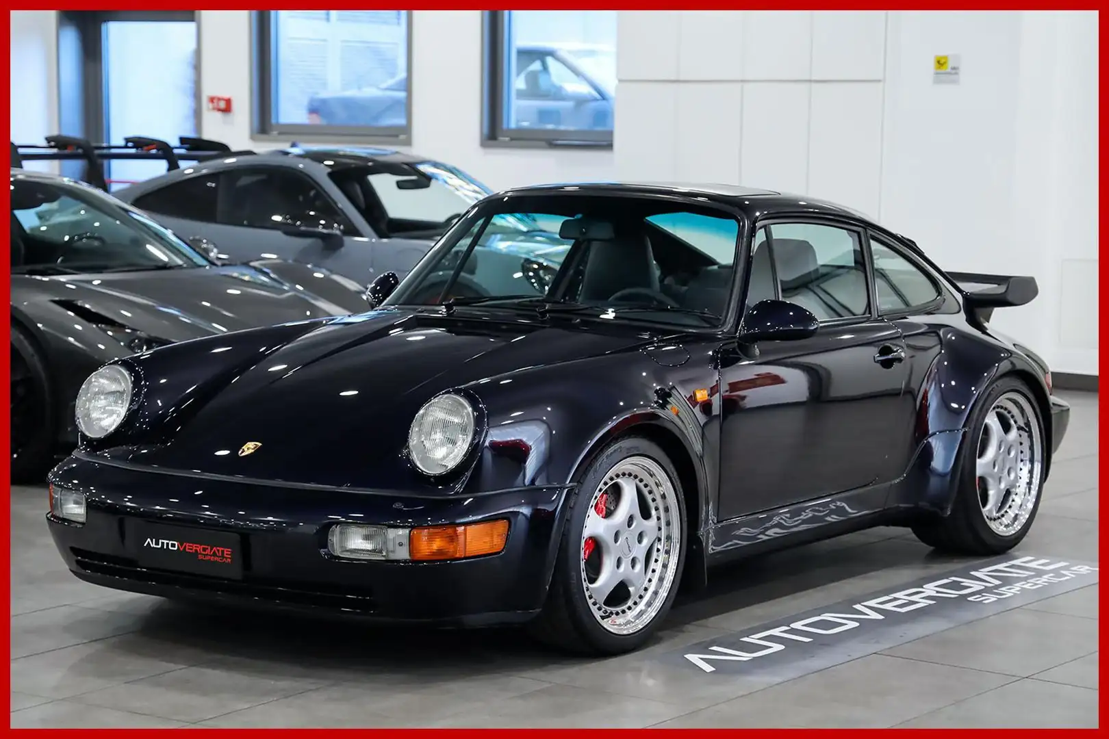 Porsche 911 3.6 Turbo cat Coupé Blau - 1