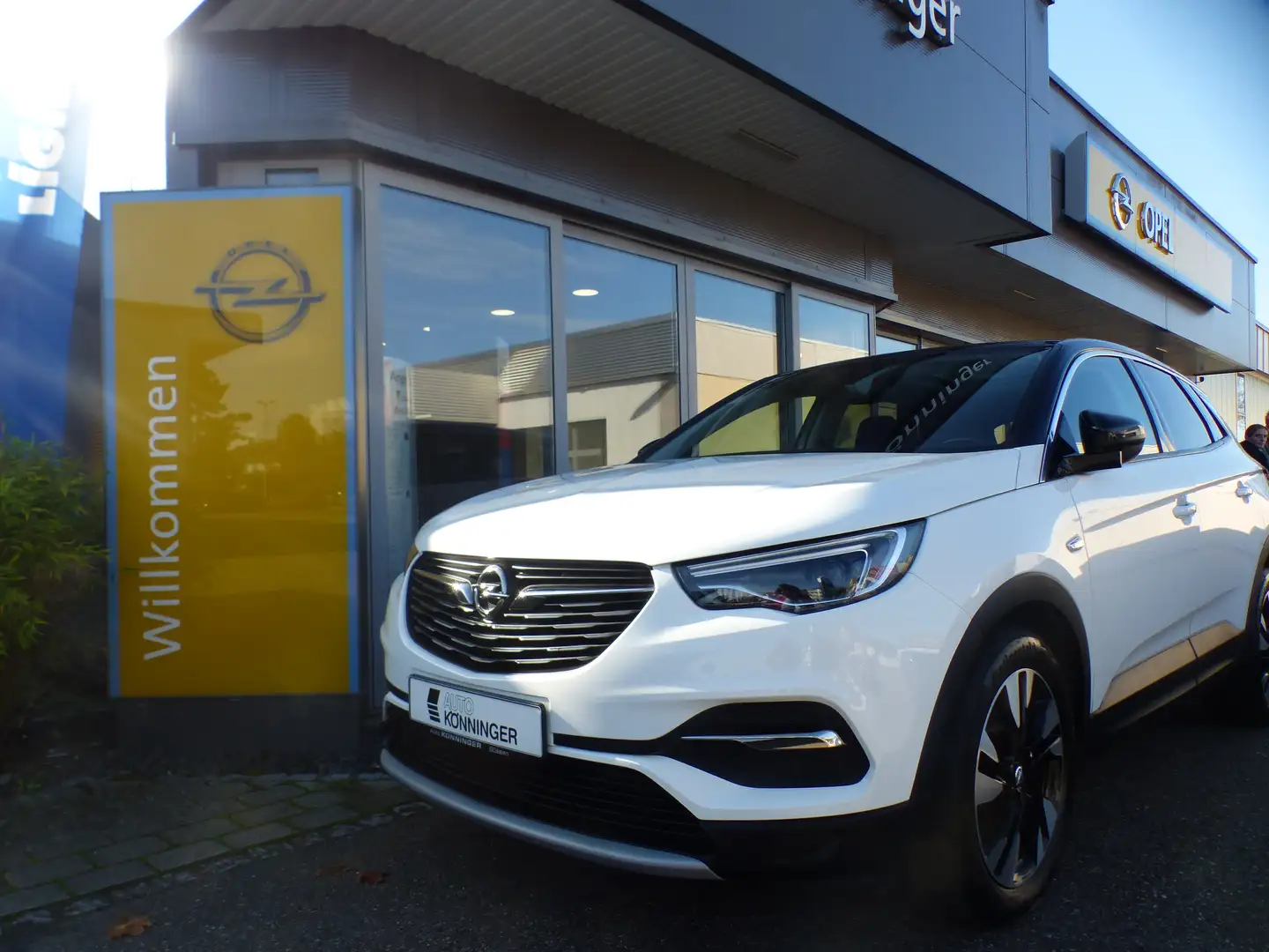 Opel Grandland X Innovation Panorama-Dach, AHK, Navi,... Weiß - 1