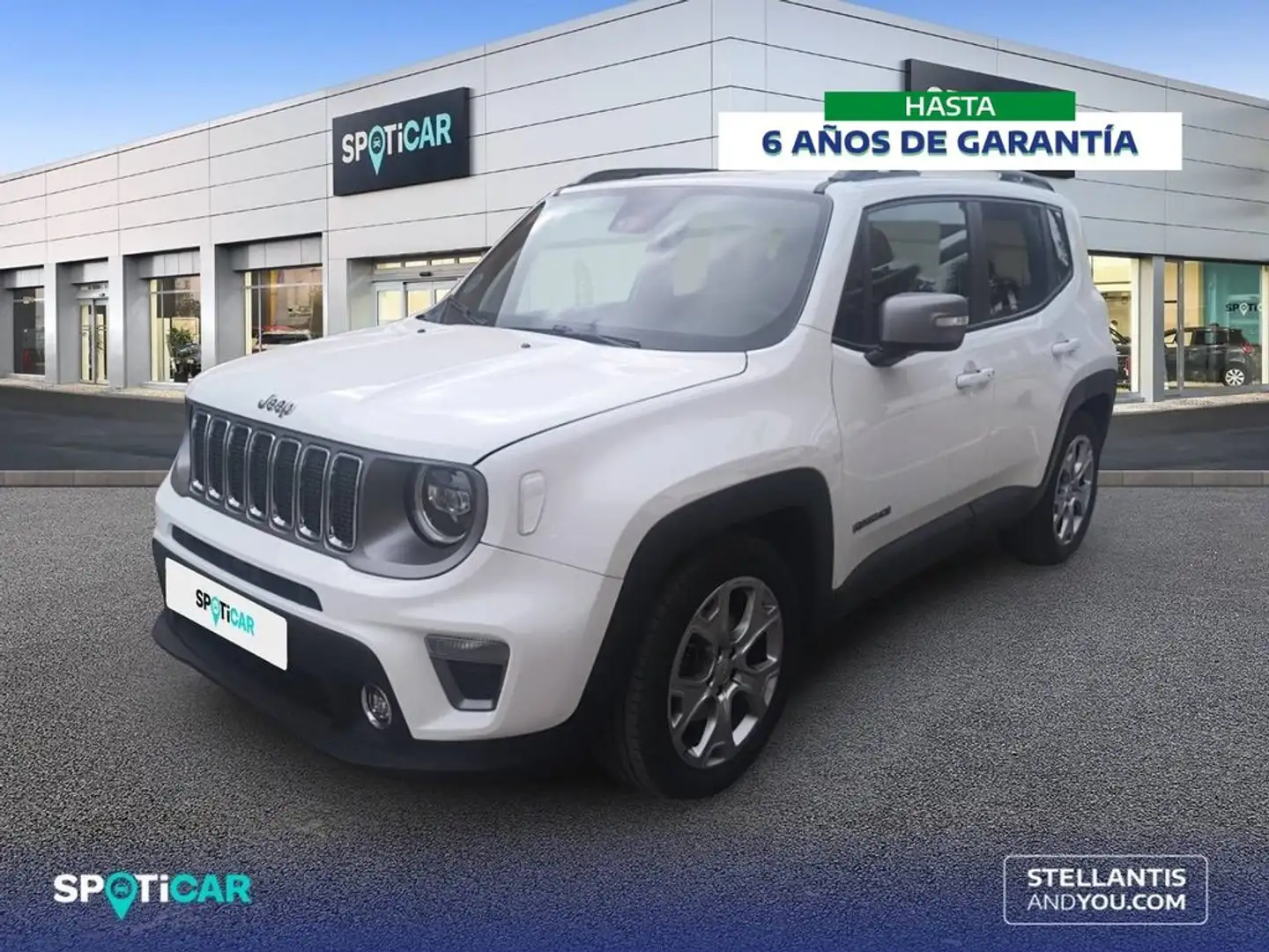 Jeep Renegade 1.3 Limited 4x2 DDCT Blanco - 1