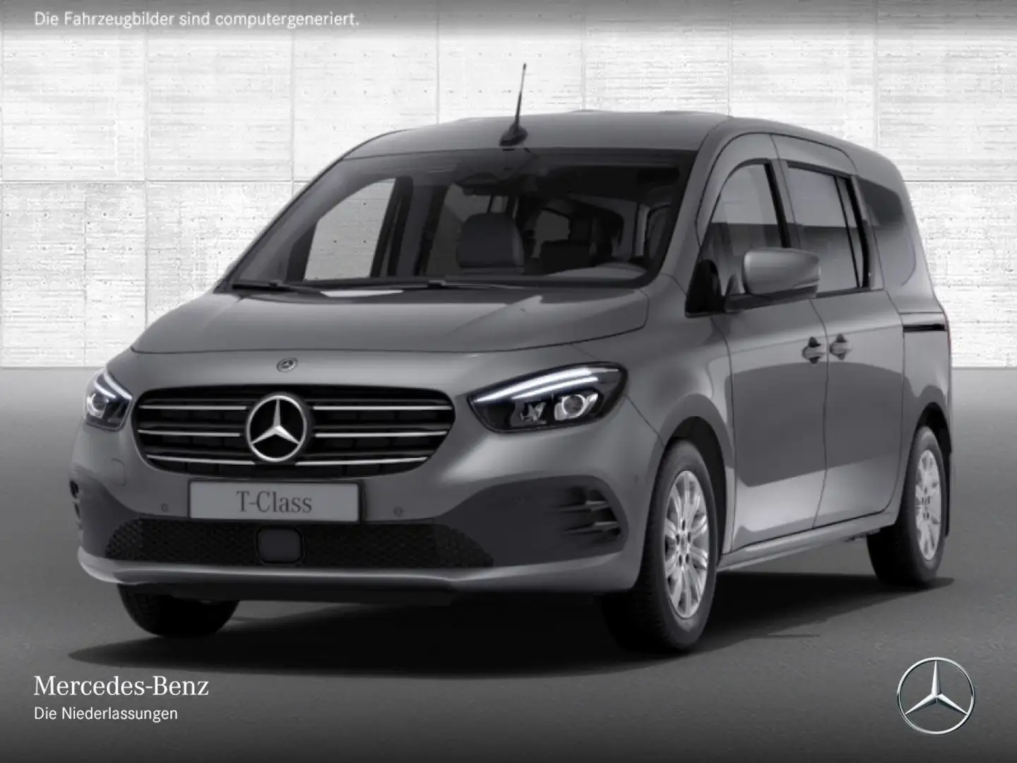 Mercedes-Benz T-Class T 180 EDITION+PROGRESSIVE+Klimaautom+AHK+Navi+PTS Gri - 2