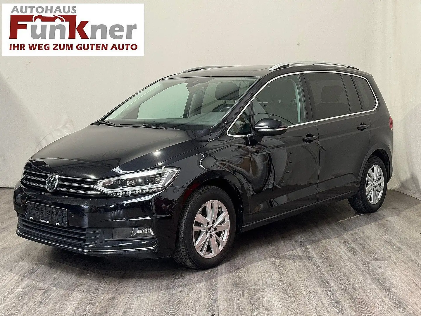 Volkswagen Touran 2.0 TDI DSG Highline PANORAMA KAMERA 1 HA Noir - 1