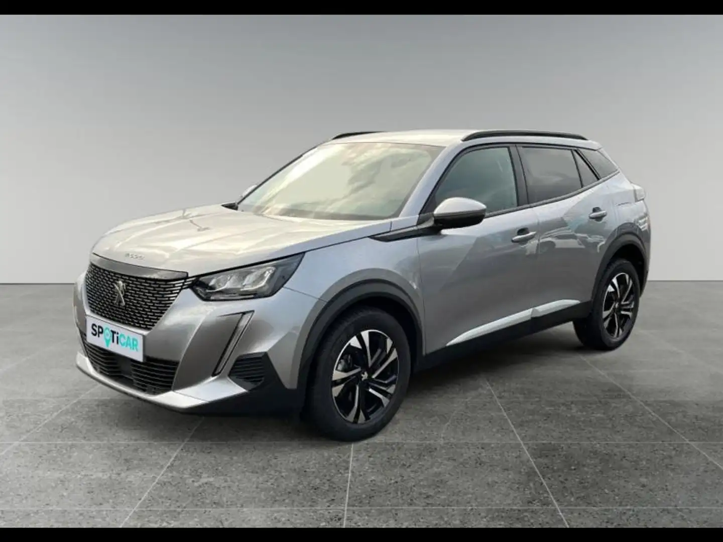Peugeot 2008 1.2 PureTech 130ch S\u0026S Allure Gris - 1