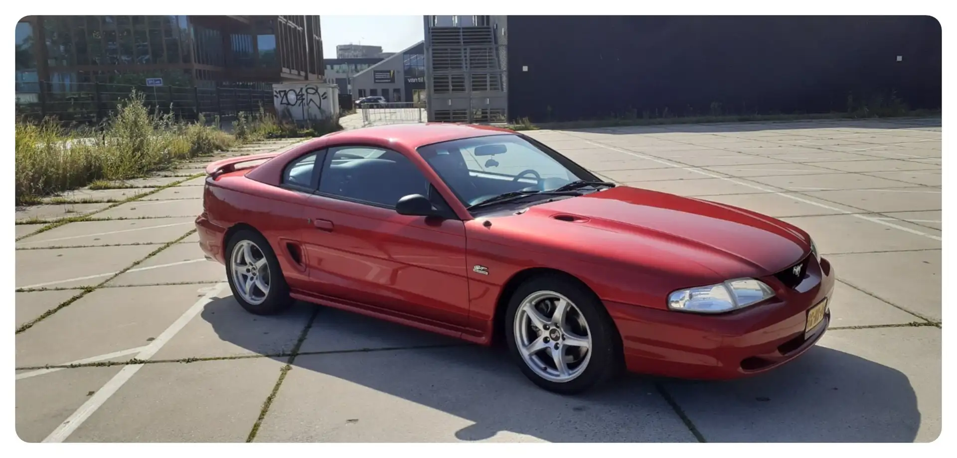 Ford Mustang GT 5.0 V8 Rood - 1