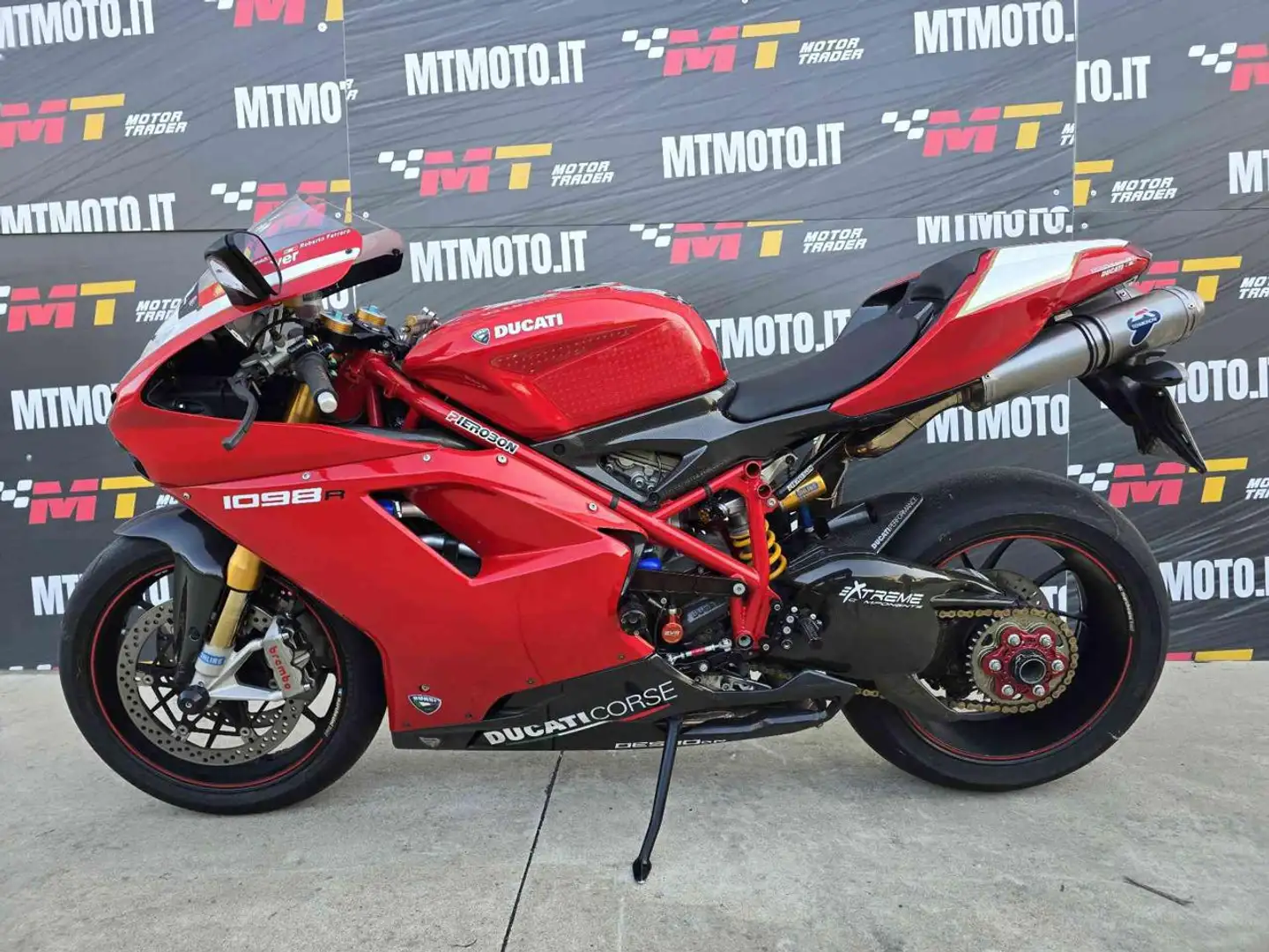 Ducati 1098 R BURSI & PIEROBON VIDEO 360 Rosso - 2