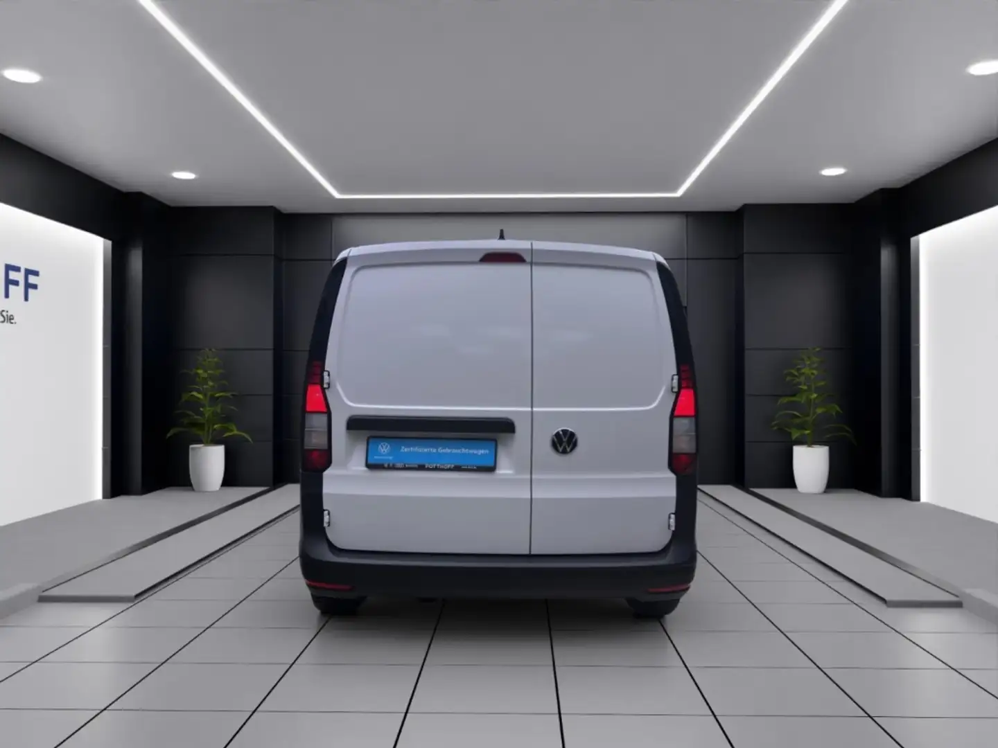 Volkswagen Caddy Cargo 2.0 TDI PDC DAB+ WINTERPAKET Weiß - 2