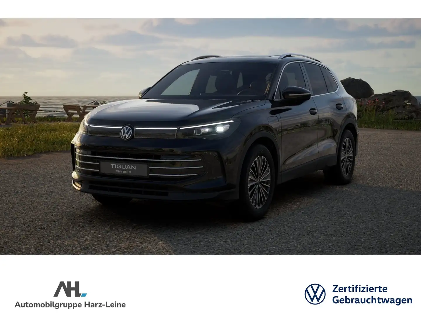 Volkswagen Tiguan ELEGANCE e-HYBRID DSG+AHK+ALU 18''+RÜCKFAHRKAMERA+ Schwarz - 1