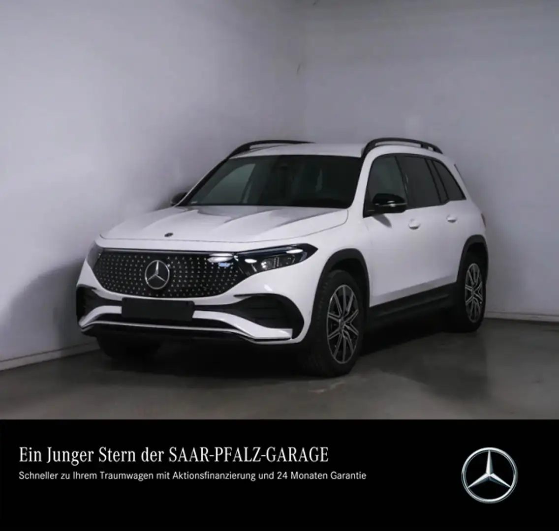 Mercedes-Benz EQB 300 EQB 300 4M AMG*NIGHT*CARPLAY*R-KAM*TOTW*AMB*SHZ Weiß - 1