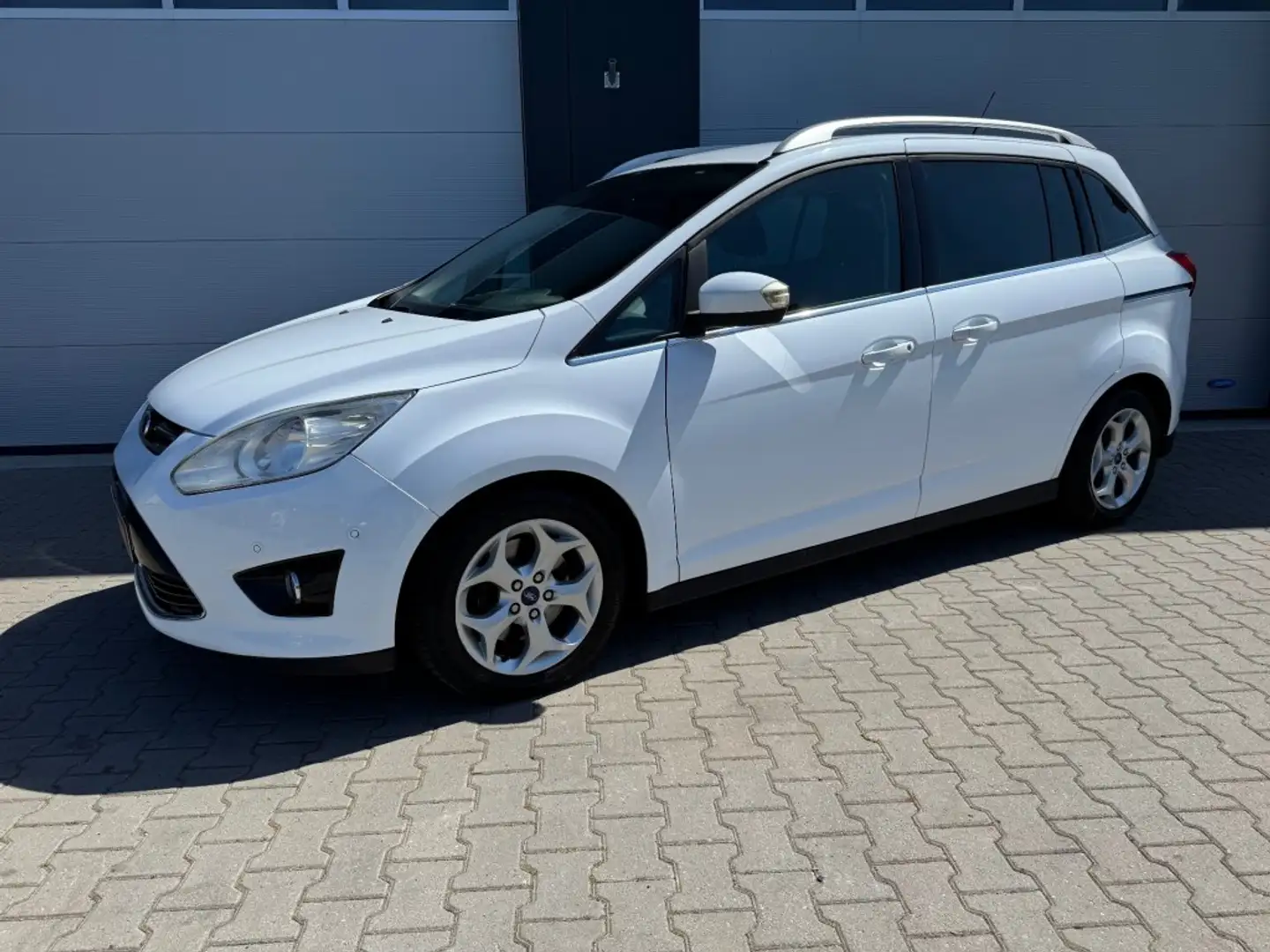 Ford Grand C-Max 1.6 TITANIUM / Camera / Cruisecontrol / Parkeerhul Weiß - 1