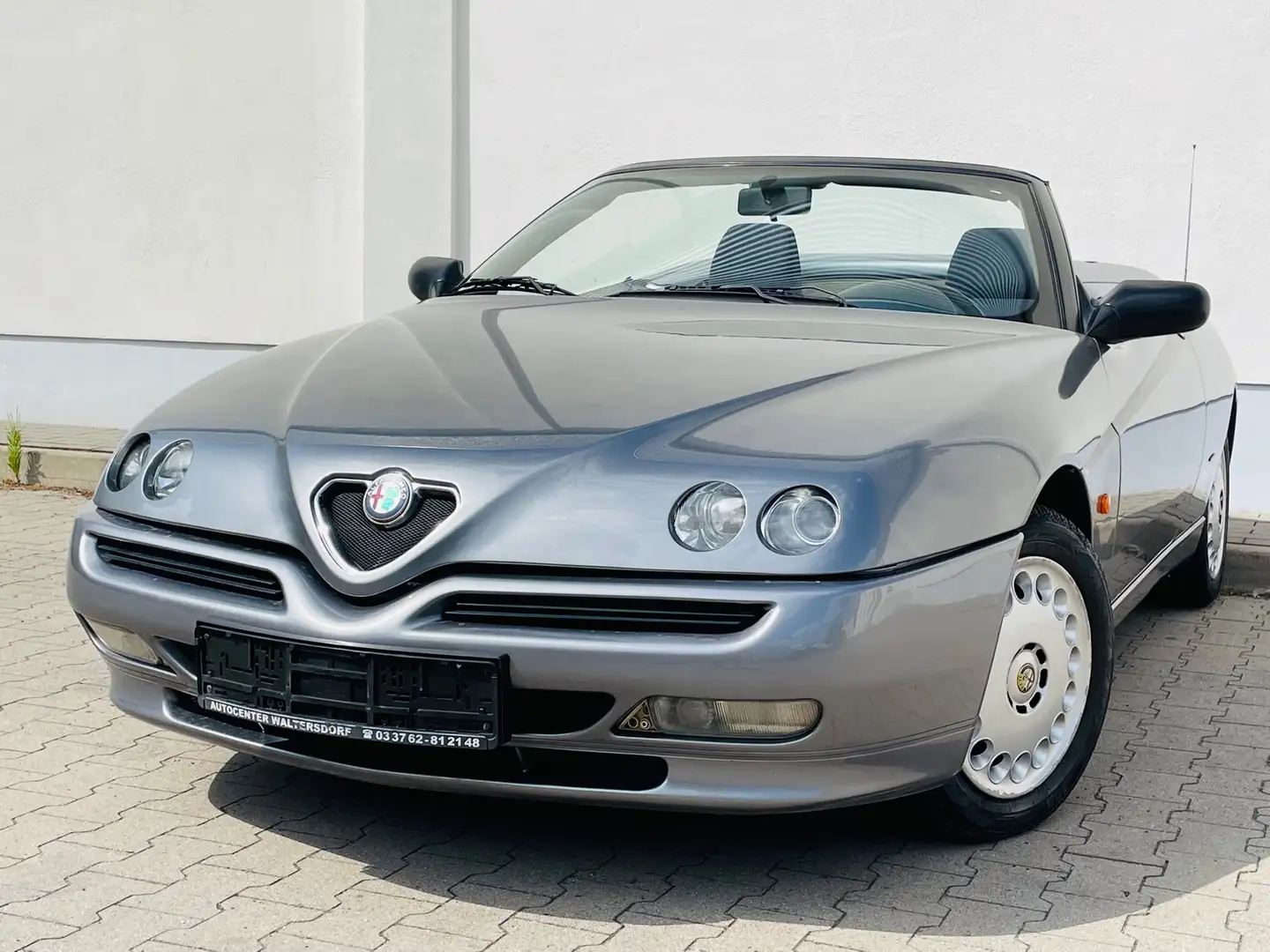Alfa Romeo Spider 1.8 Twin Spark*Pininfarina*Klima*CD* Szary - 1