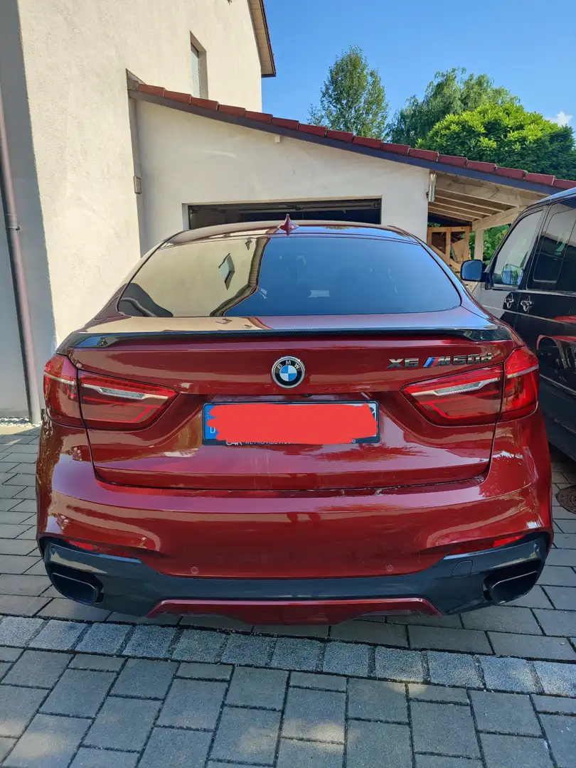 BMW X6 M xDriveM50d Rot - 2