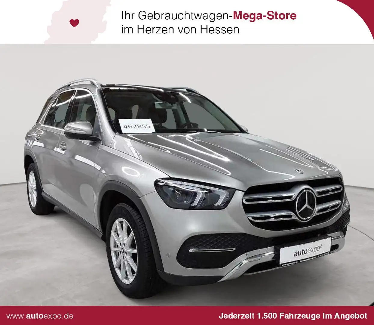 Mercedes-Benz GLE 300 GLE 300 d 4M-AMG AHK PANO AssiP Sound Silber - 1