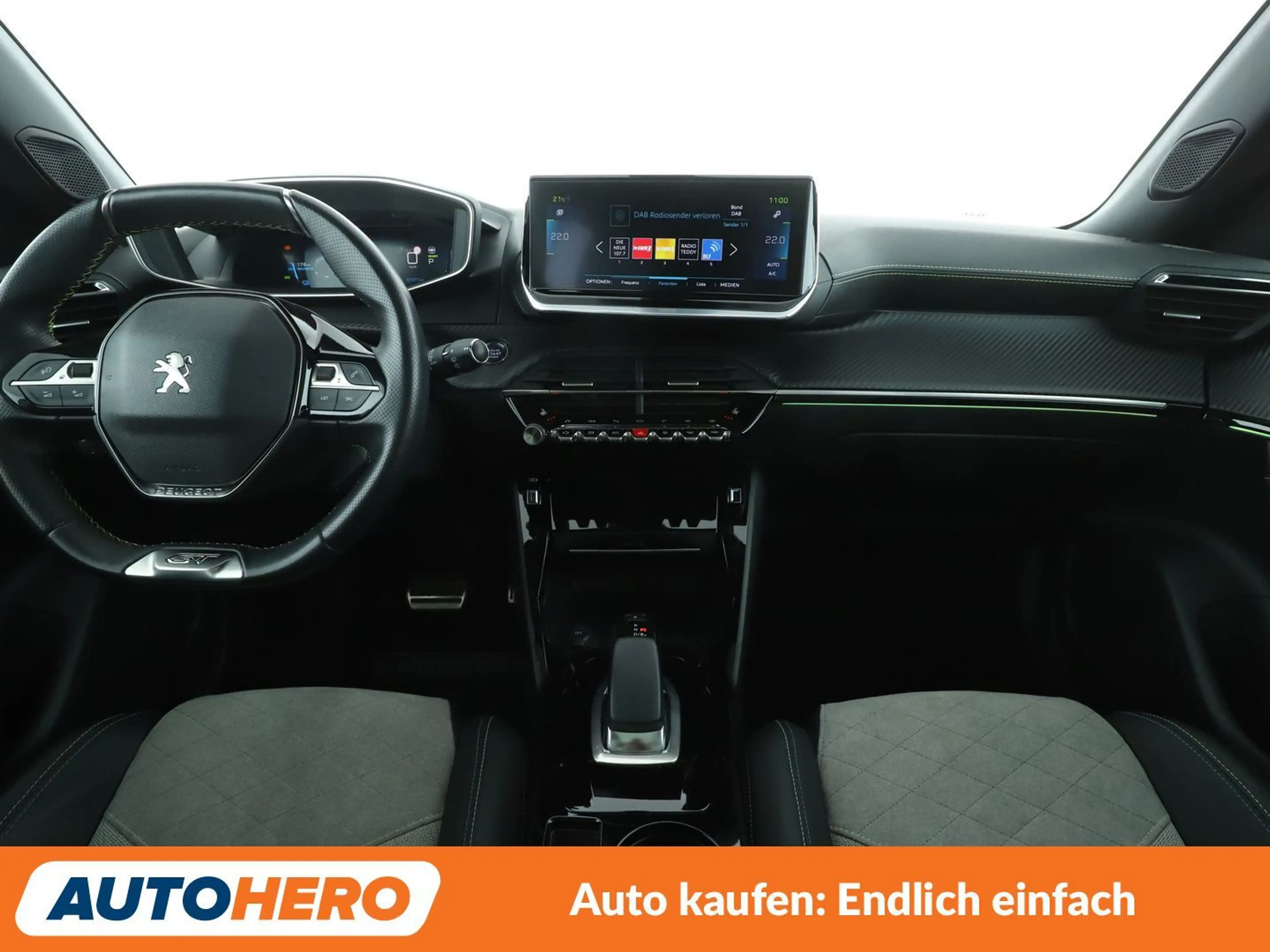 Peugeot e-2008 electric drive 100 kW e GT Aut.*NAVI*LED*SPUR*CAM* — photo 12