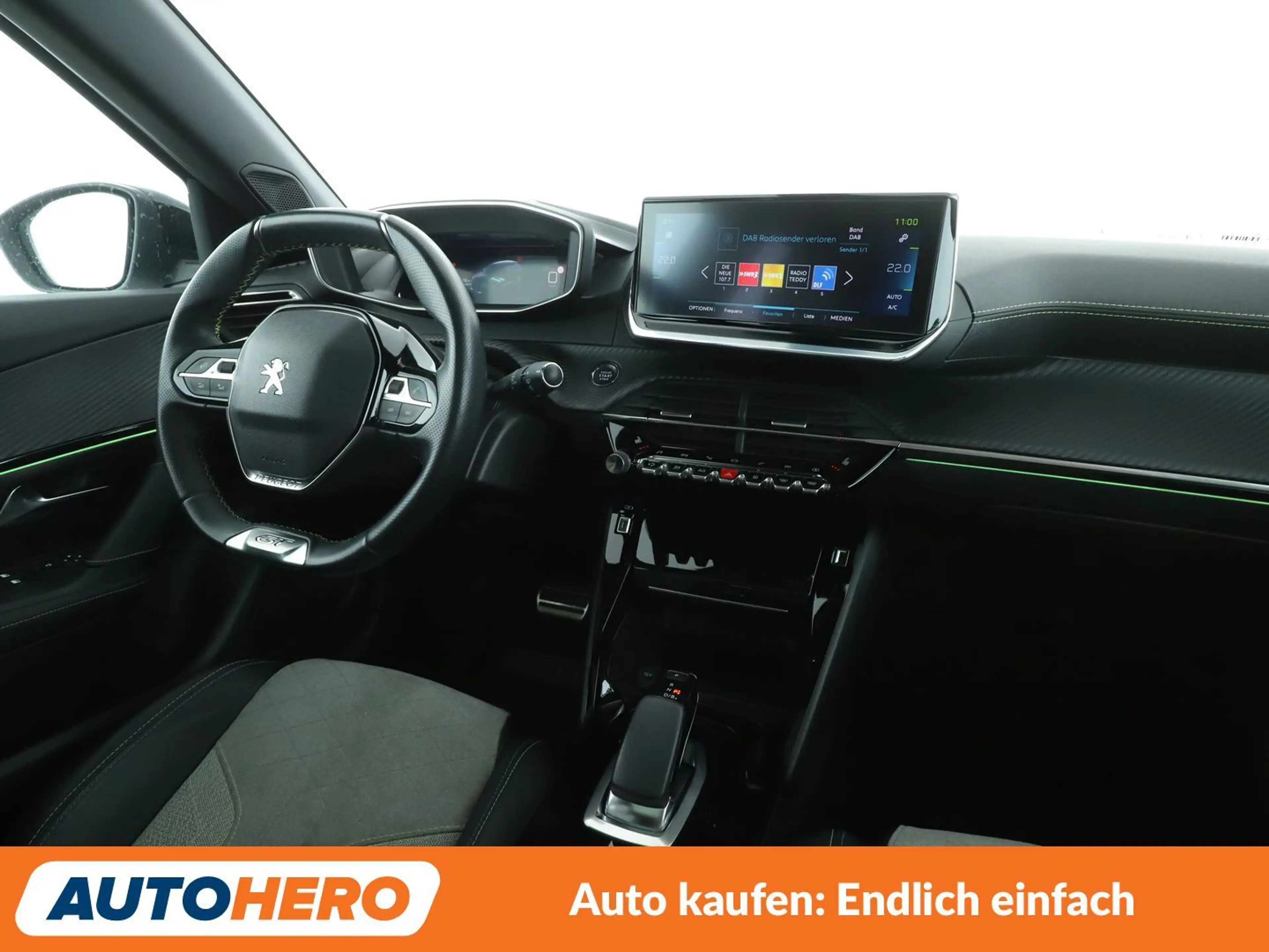 Peugeot e-2008 electric drive 100 kW e GT Aut.*NAVI*LED*SPUR*CAM* — photo 13