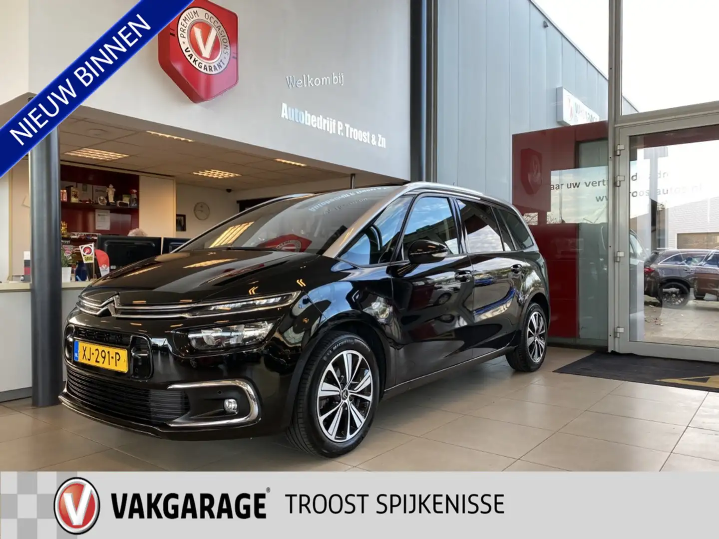 Citroen Grand C4 SpaceTourer 1.2 PureTech Business,7 Zitter,Panoramische Voorru Noir - 1