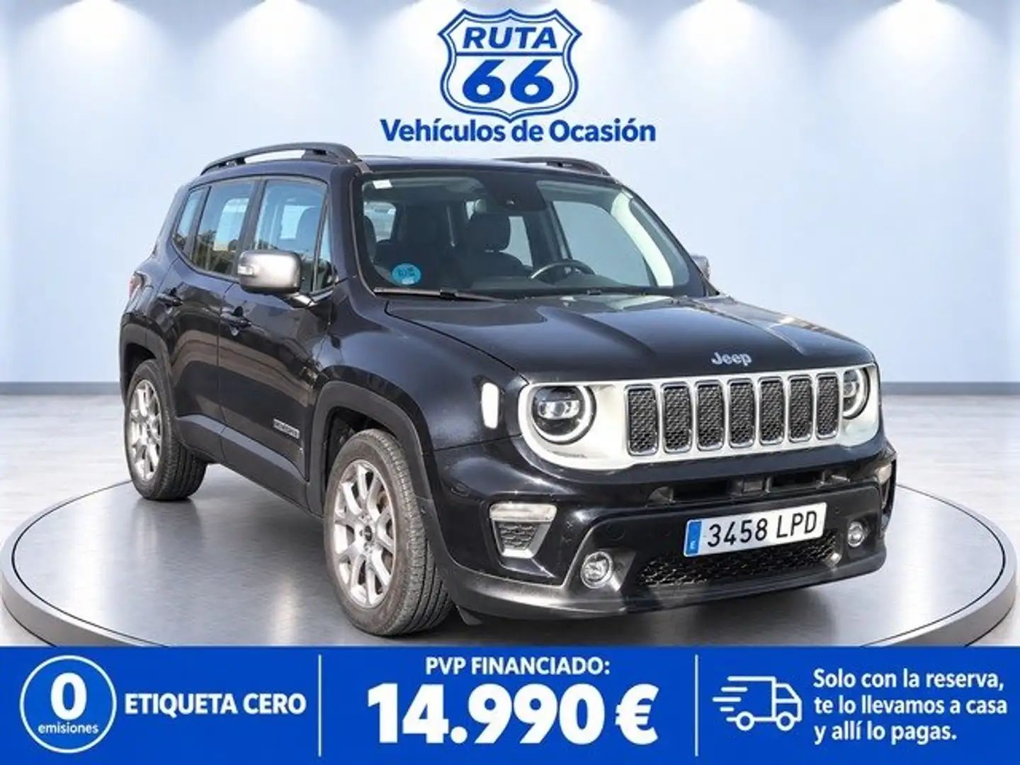 Jeep Renegade Renegade1.3 PHEV Limited 4x4 Aut. 140KW Negro - 2