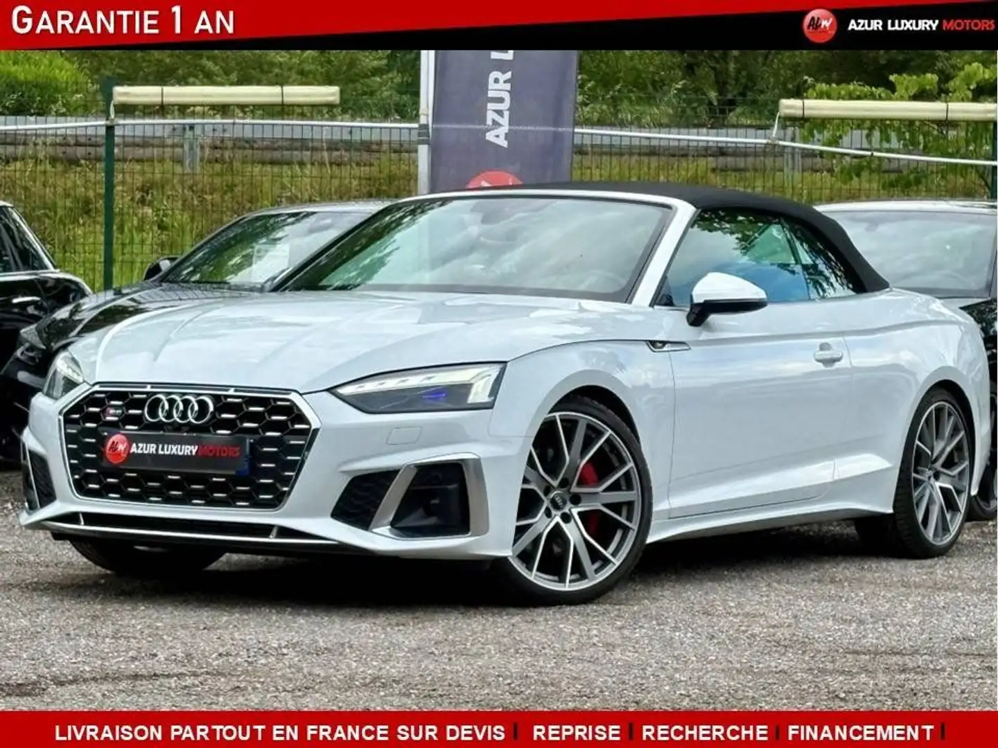 Audi S5 II (2) CABRIOLET 3.0 TFSI QUATTRO Blanc - 1