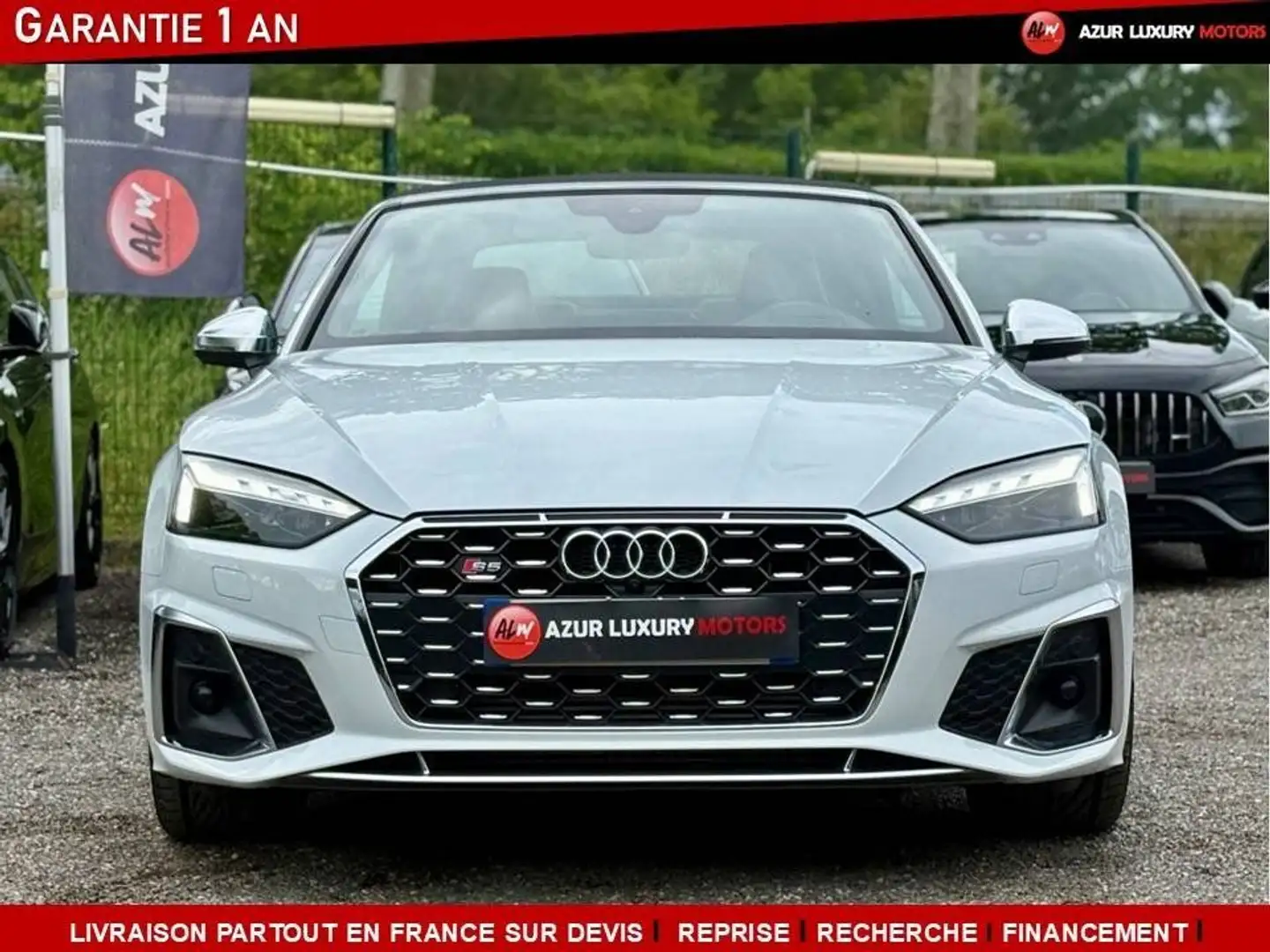 Audi S5 II (2) CABRIOLET 3.0 TFSI QUATTRO Blanc - 2
