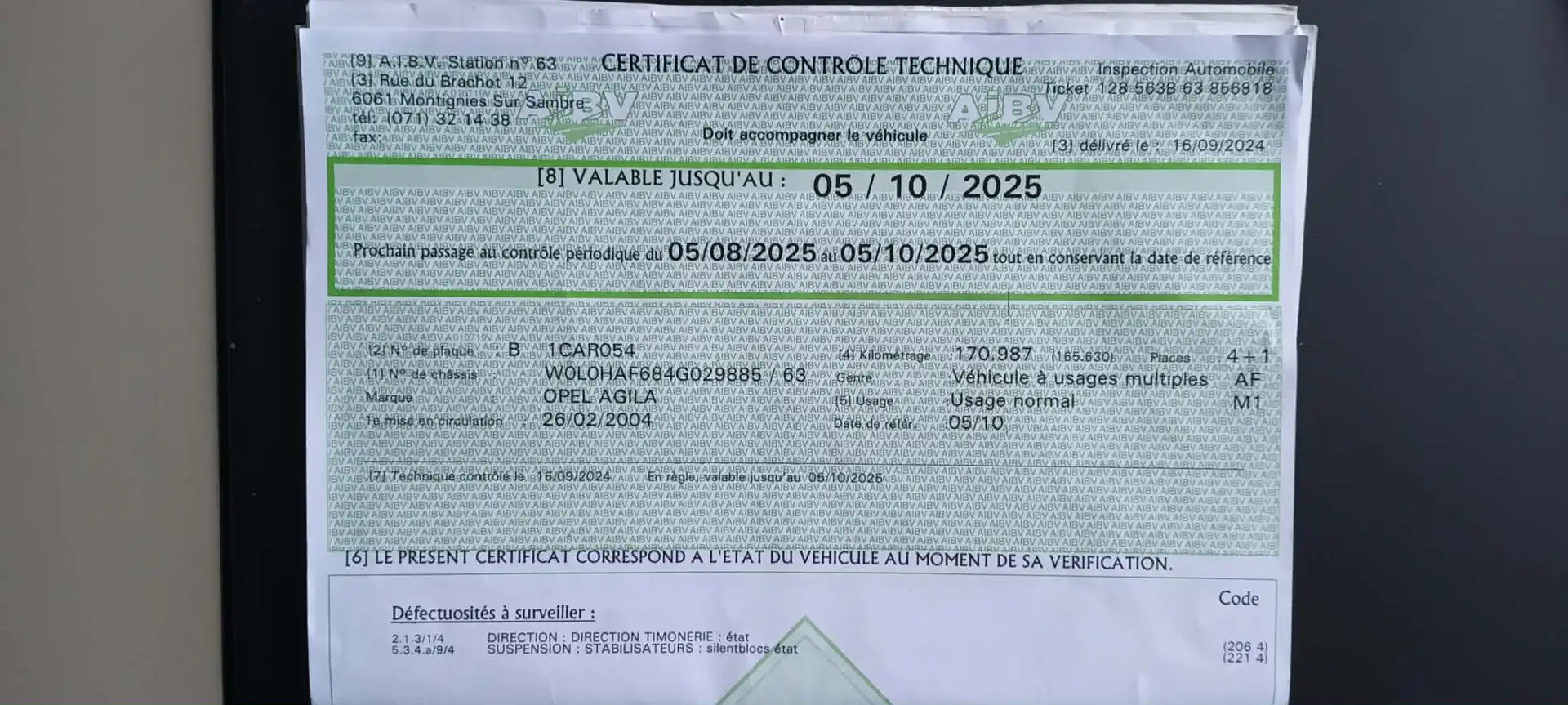 Opel Agila Agila 1.0i XEP 12v Cosmo - 1