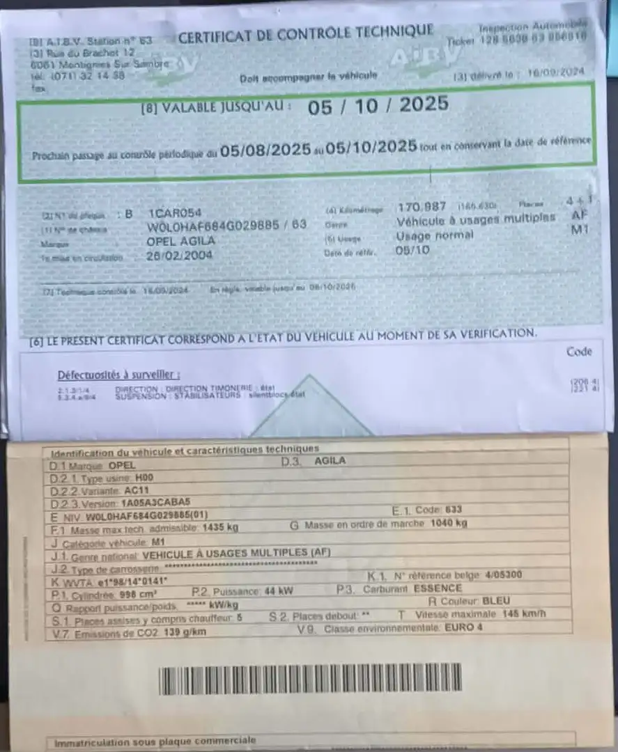 Opel Agila Agila 1.0i XEP 12v Cosmo - 2