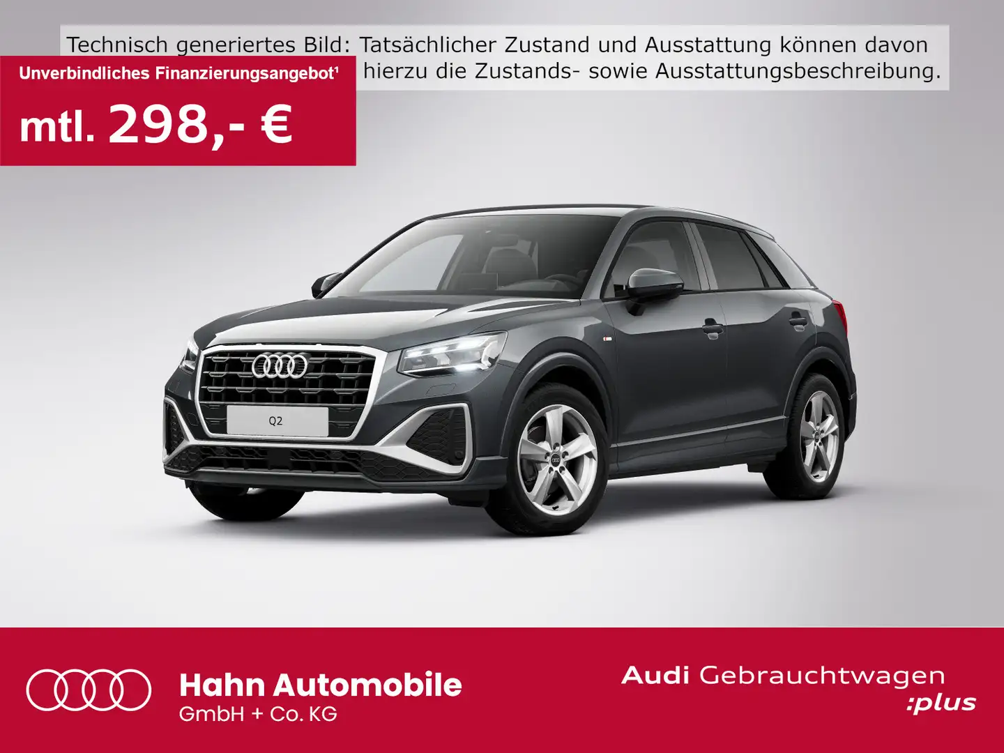 Audi Q2 35 TFSI S-tronic S line Navi Matrix CAM Sitzh Grau - 1