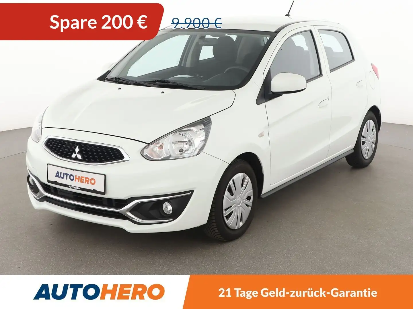 Mitsubishi Space Star 1.0 Diamant Edition*AHK*KLIMA* Weiß - 1