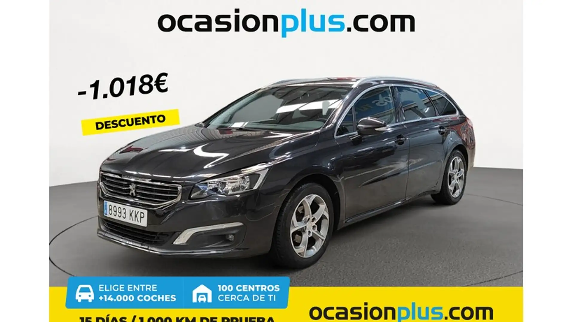 Peugeot 508 SW 1.6BlueHDI Active 120 Gris - 1