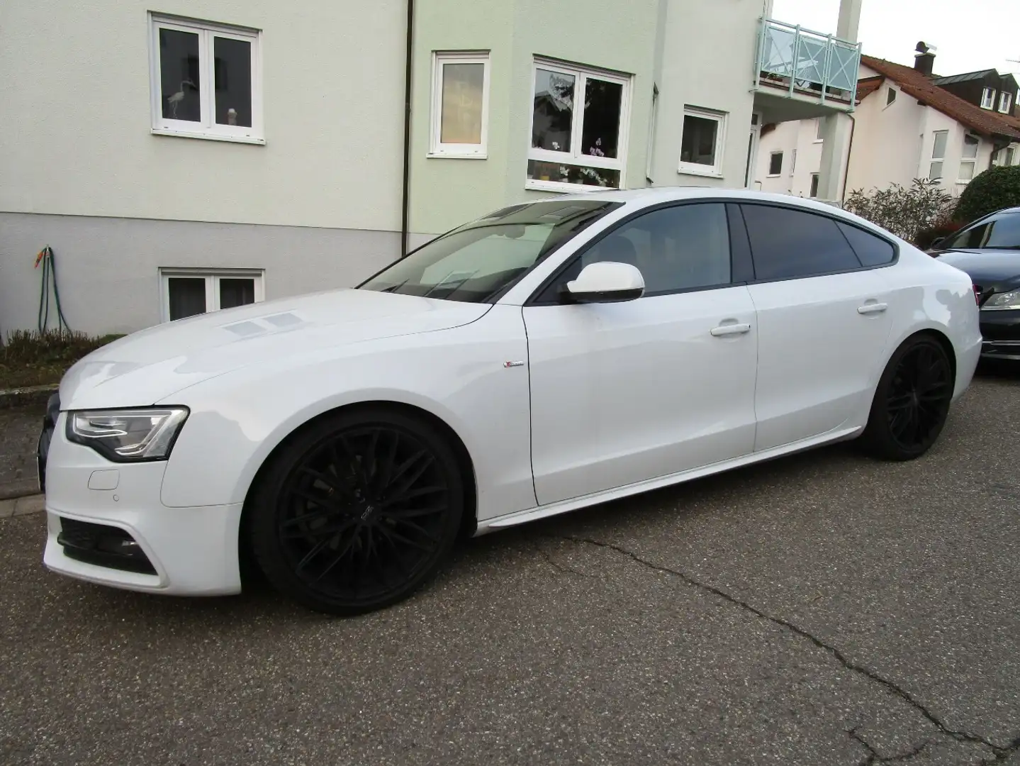 Audi A5 S-Line Sportback 1.8 TFSI Weiß - 1