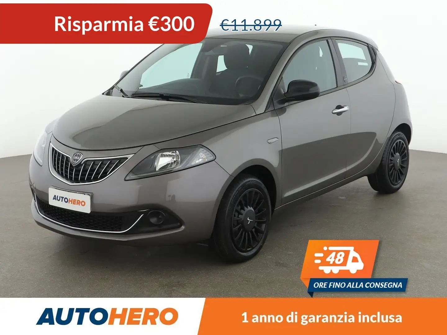 Lancia Ypsilon 1.0 Mild-Hybrid Silver MHEV Grigio - 1