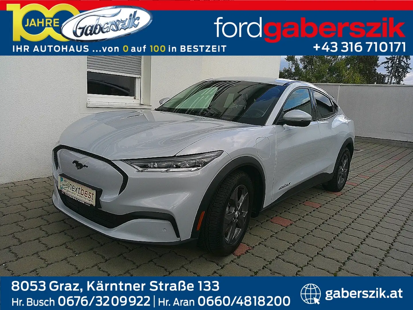 Ford Mustang Mach-E Elektro Extended Range Grau - 1