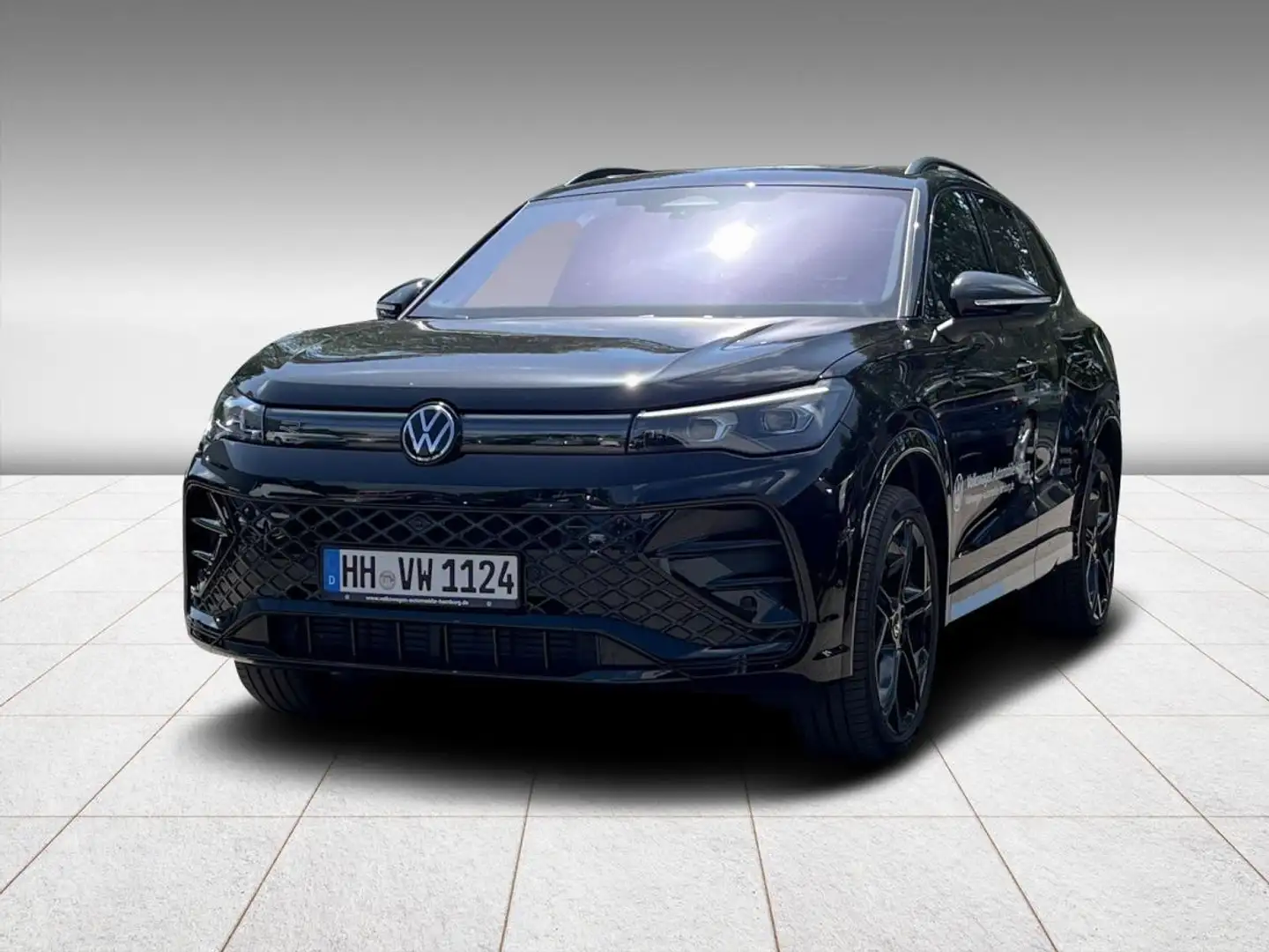 Volkswagen Tiguan R-Line 2.0 TDI DSG 4M AHK/STANDHZG./PANO Schwarz - 1