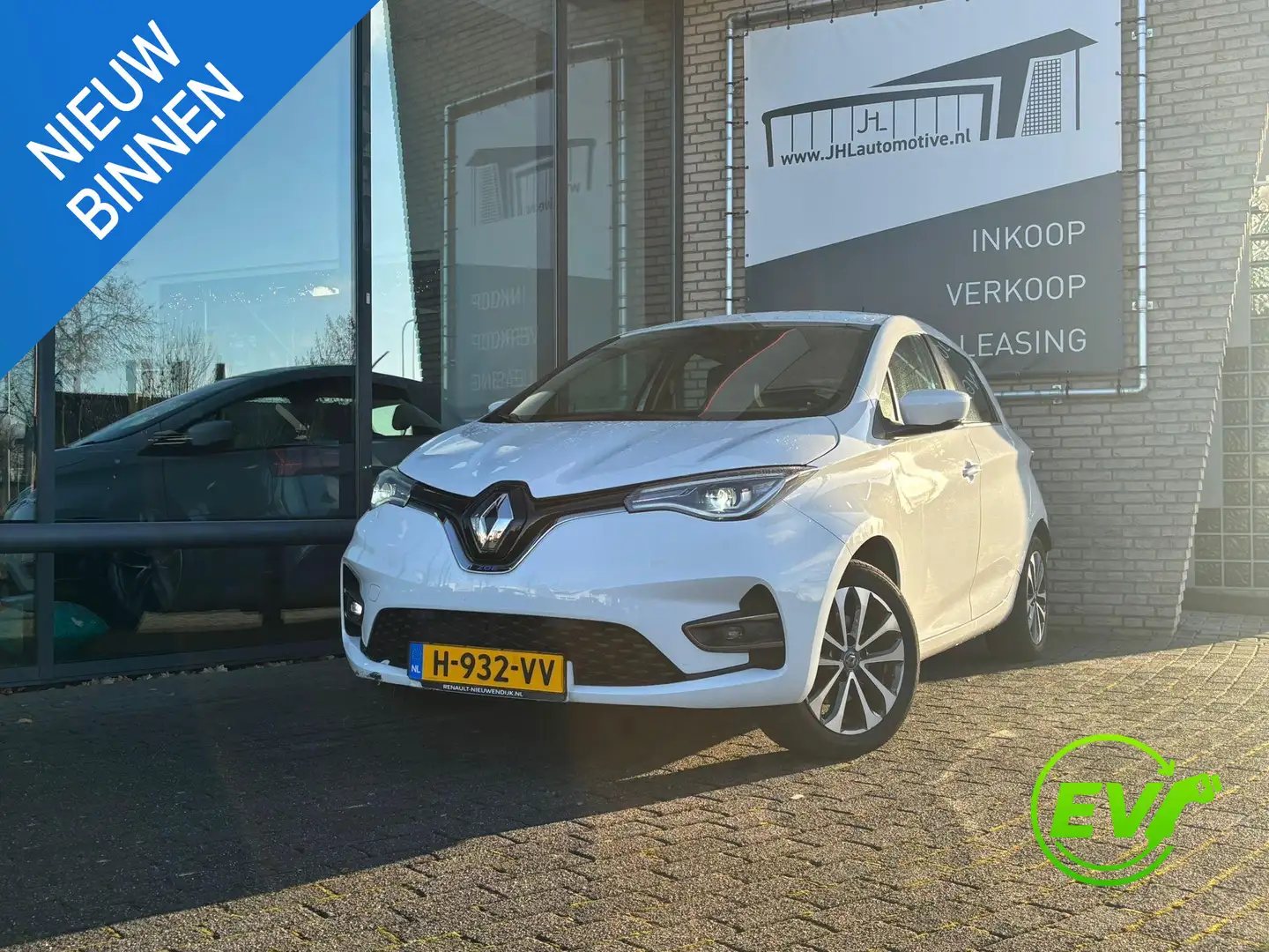 Renault ZOE R135 Zen 52 kWh KOOPACCU*3FASE*ECC*CAMERA*NAVI* Blanc - 1