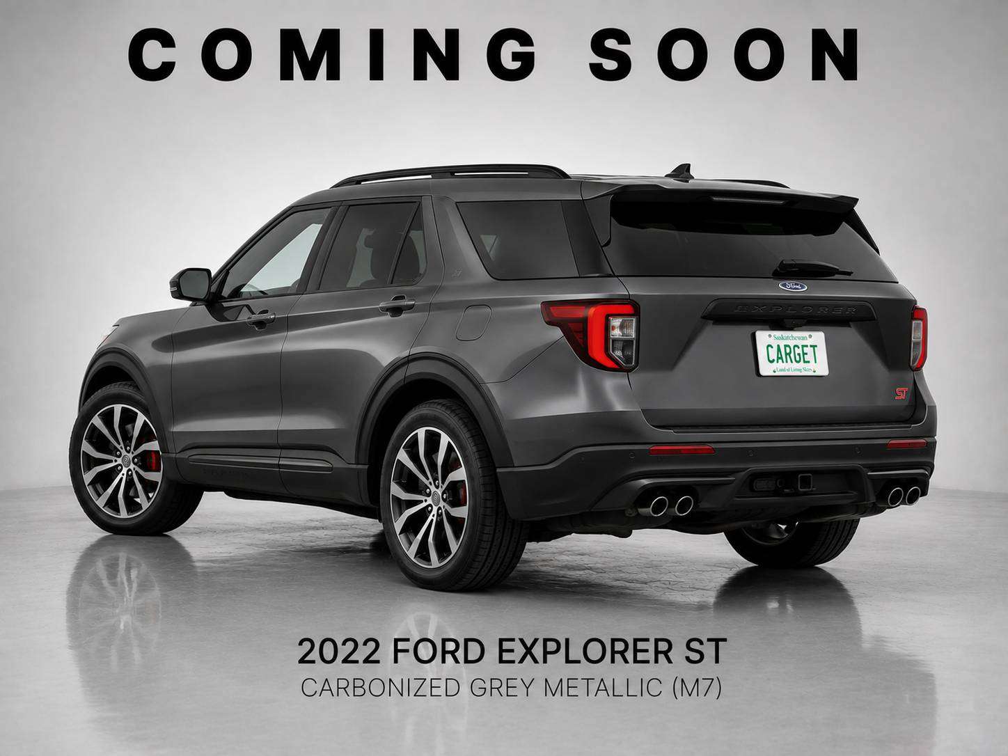 Gray 2022 Ford Explorer SUV / Crossover All-Wheel Drive Automatic