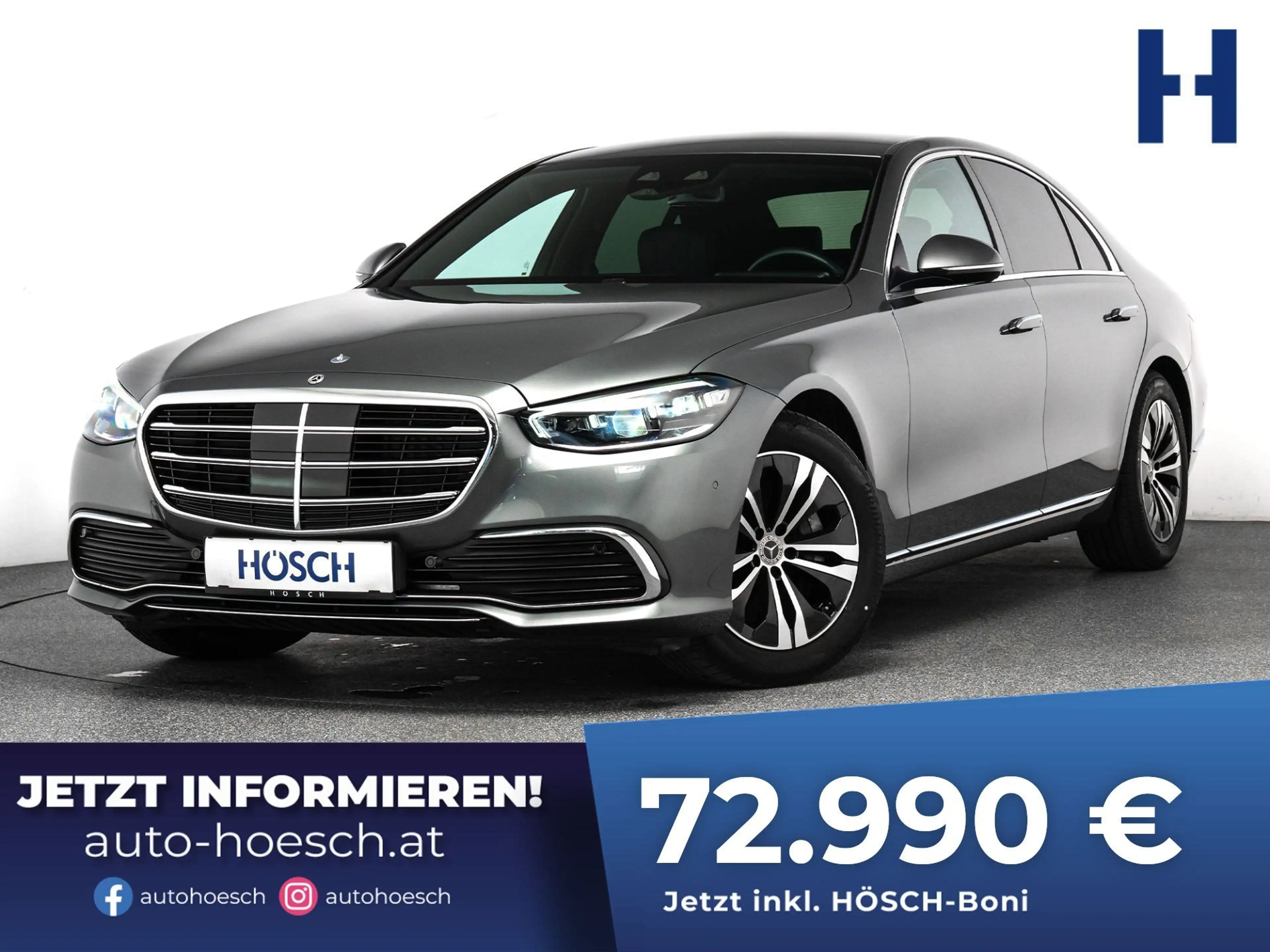 Mercedes-Benz S 350 d AIRMATIC ASSISTENZ MULTIBEAM ++