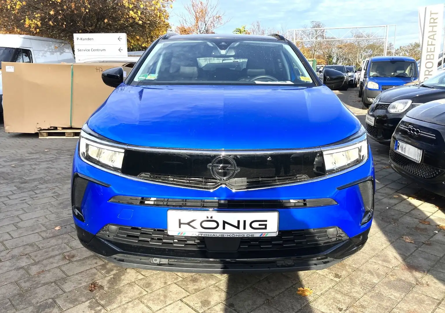 Opel Grandland X 1.2 Turbo GS Line Blau - 2